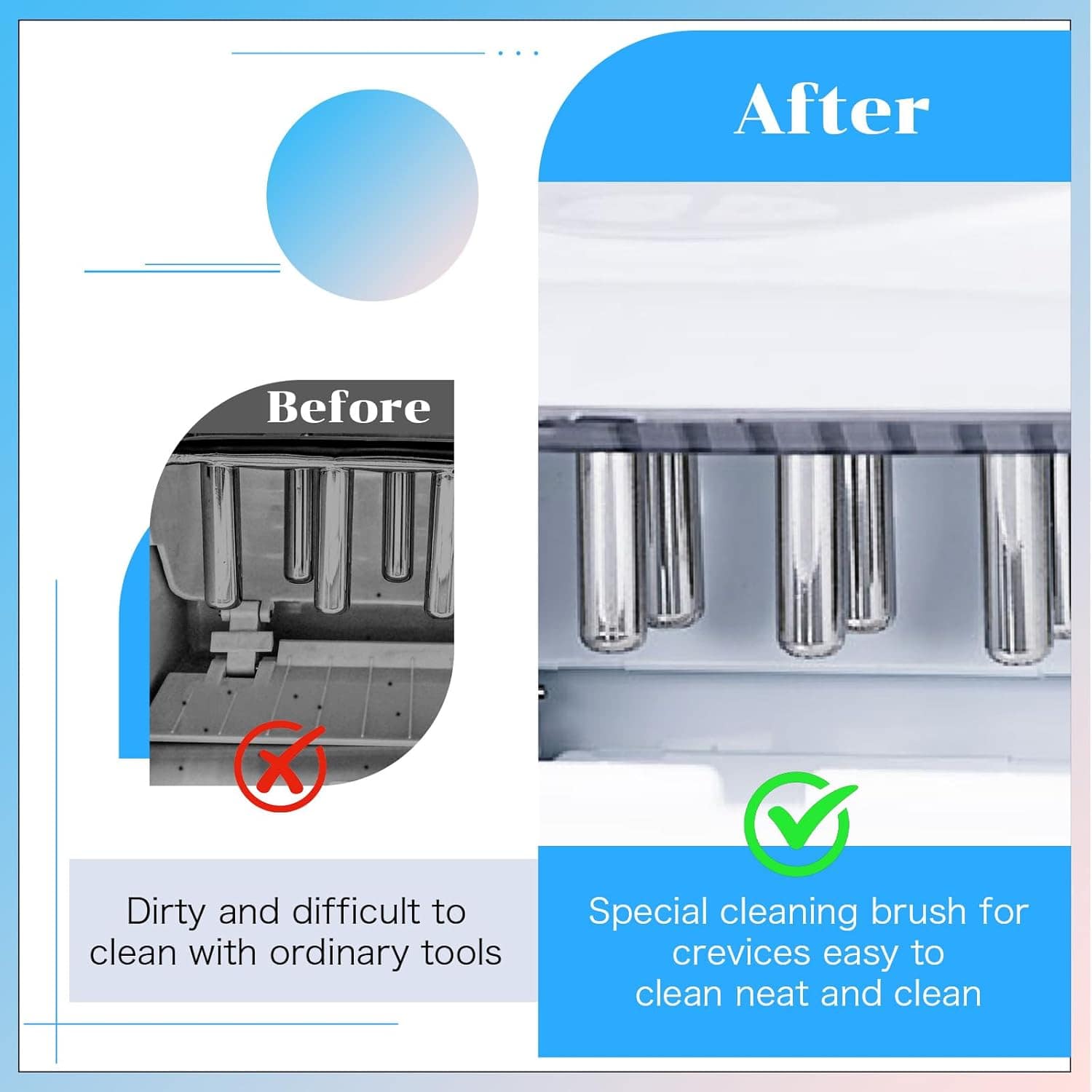 10 peças de conjuntos de escovas de limpeza de gelo, ferrame... - Image 6