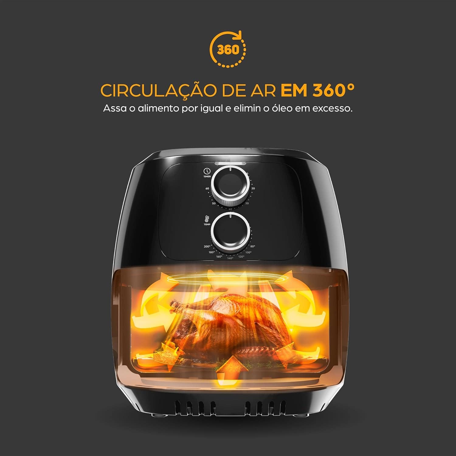 WAP Fritadeira Elétrica Air Fryer FAMILY WAFF2-P 4 Litros, P... | É bom mesmo? Descubra antes de comprar - Image 12