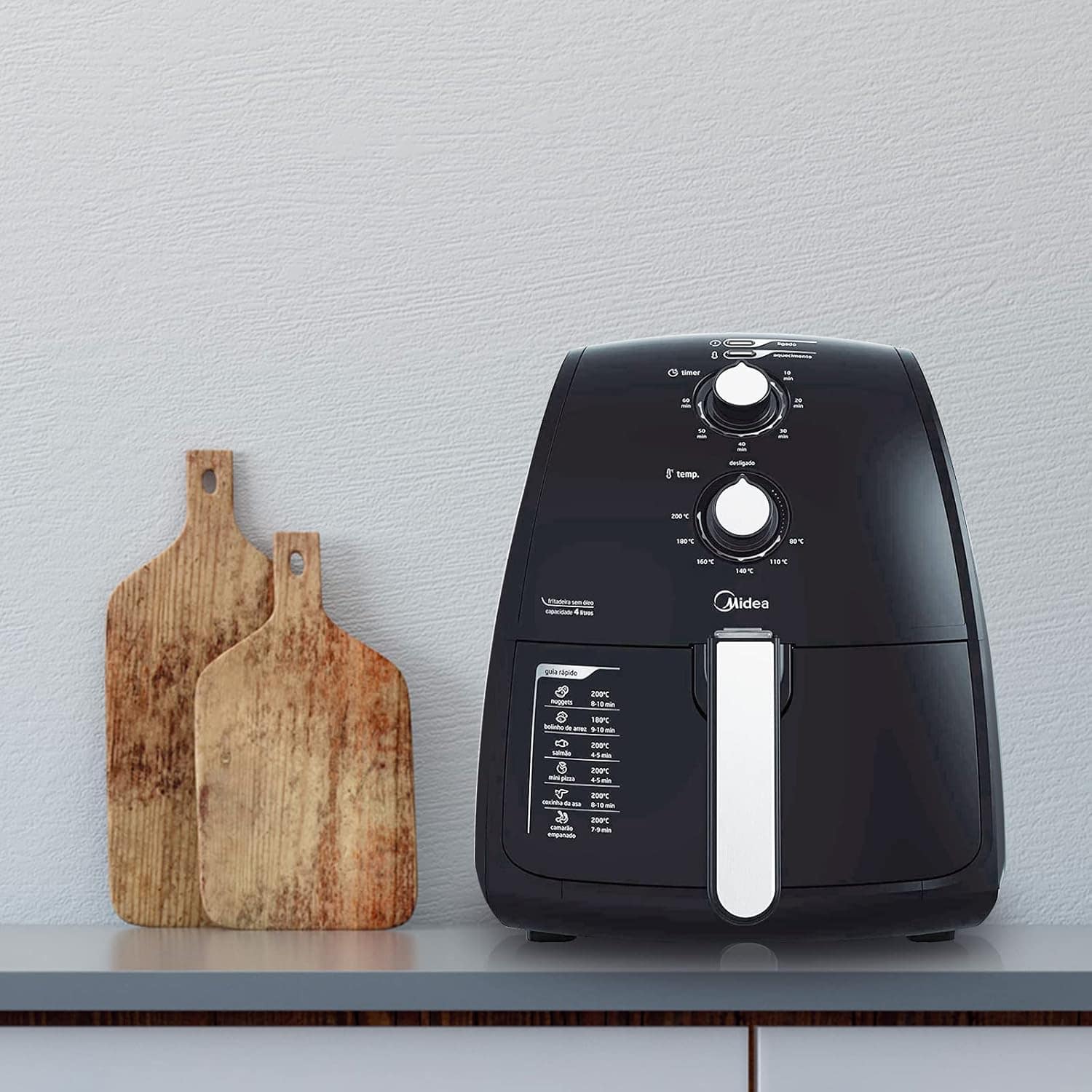 Fritadeira Airfryer Sem Óleo, 4L, Preto, 220v, Midea | É bom mesmo? Descubra antes de comprar - Image 2