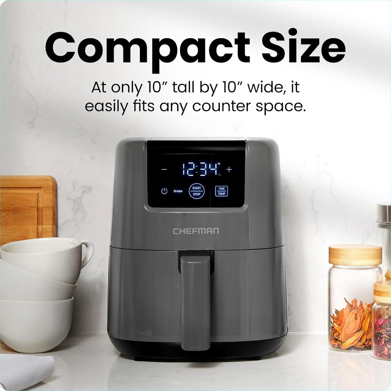 CHEFMAN Mini Air Fryer, 2 litros | É bom mesmo? Descubra antes de comprar - Image 3