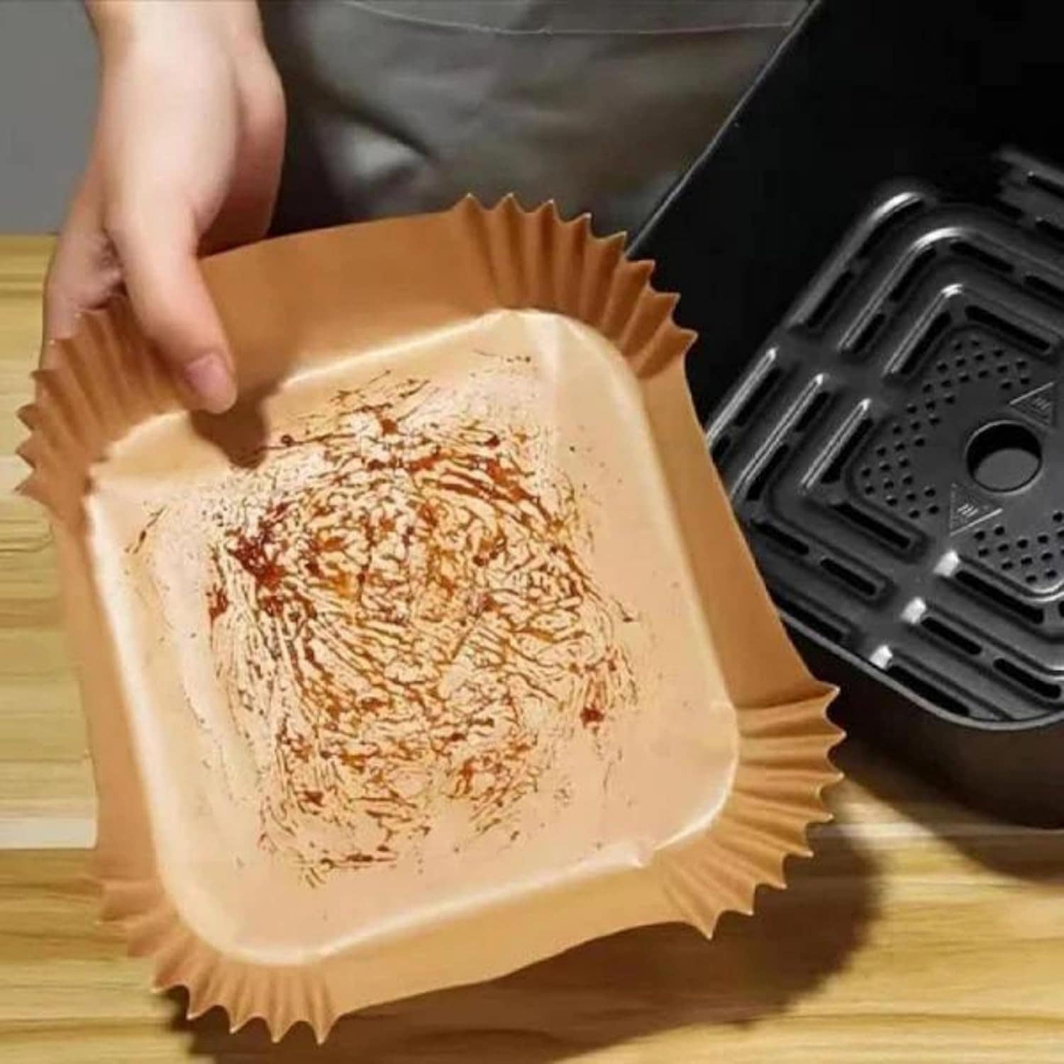 Forma de Papel 20cm x 20cm Forro Antiaderente Descartável pa... | É bom mesmo? Descubra antes de comprar - Image 7