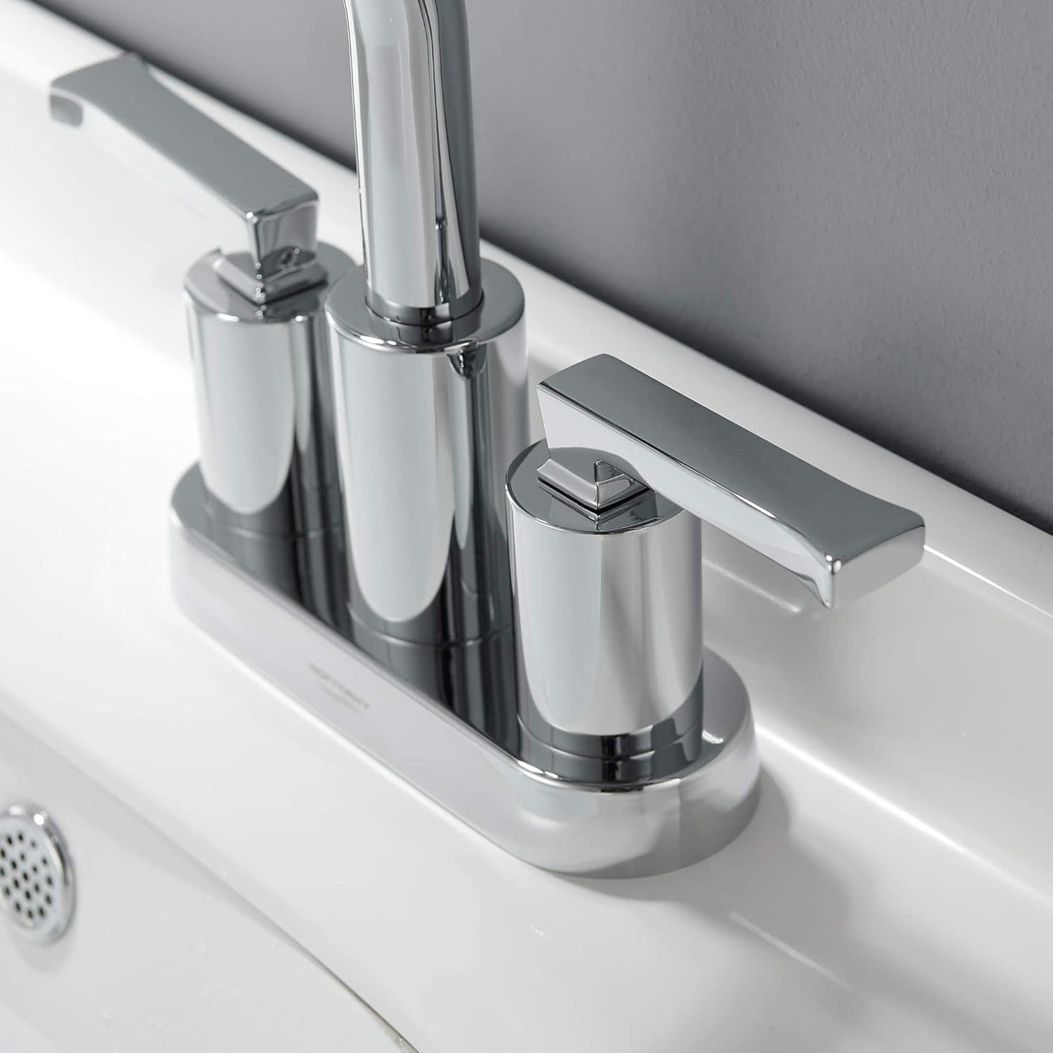 Torneira de banheiro cromada de 10 cm, torneira contemporâne... - Image 6