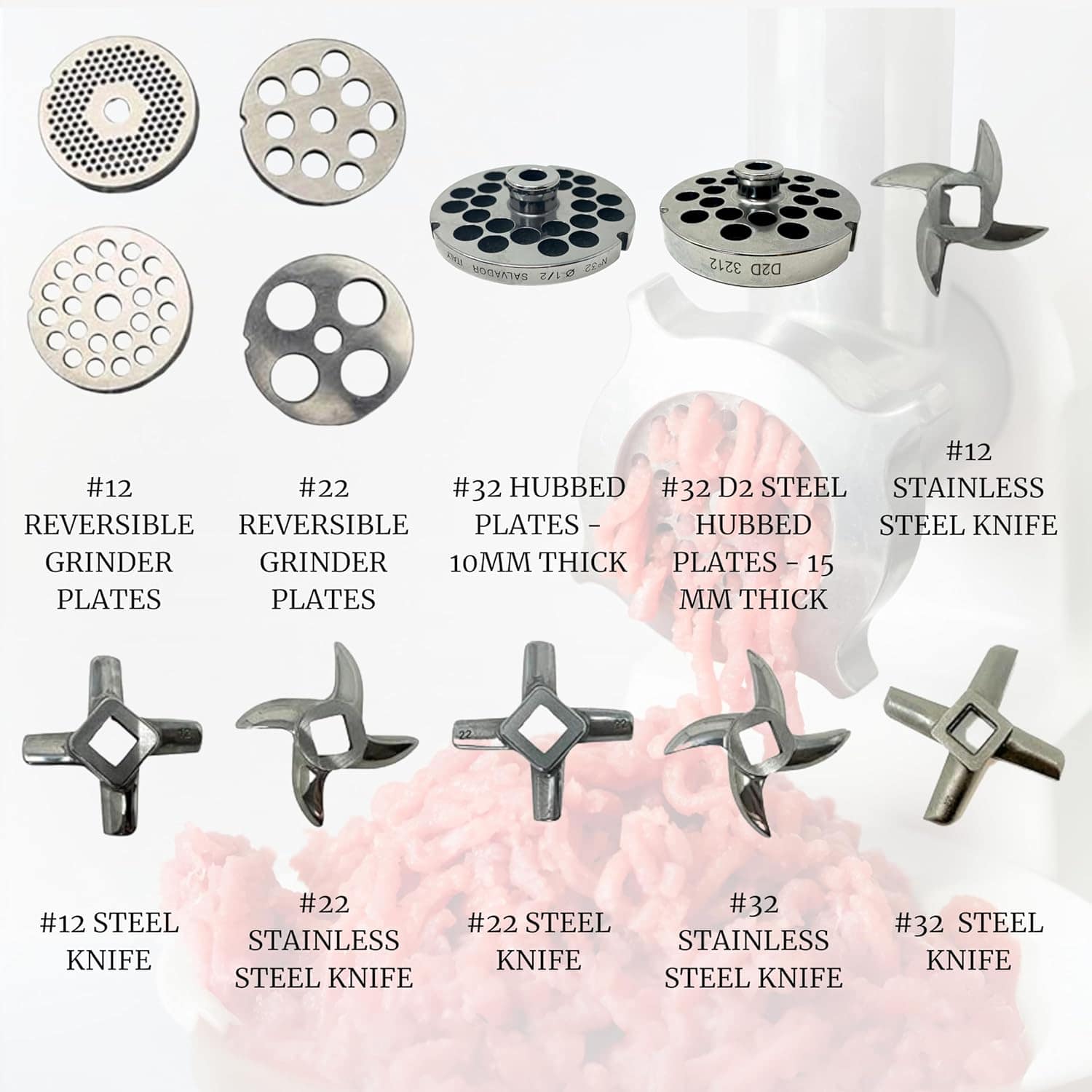 Cutlery Mania #22 Prato para Moedor de Carne. (#22 Reversíve... - Image 6