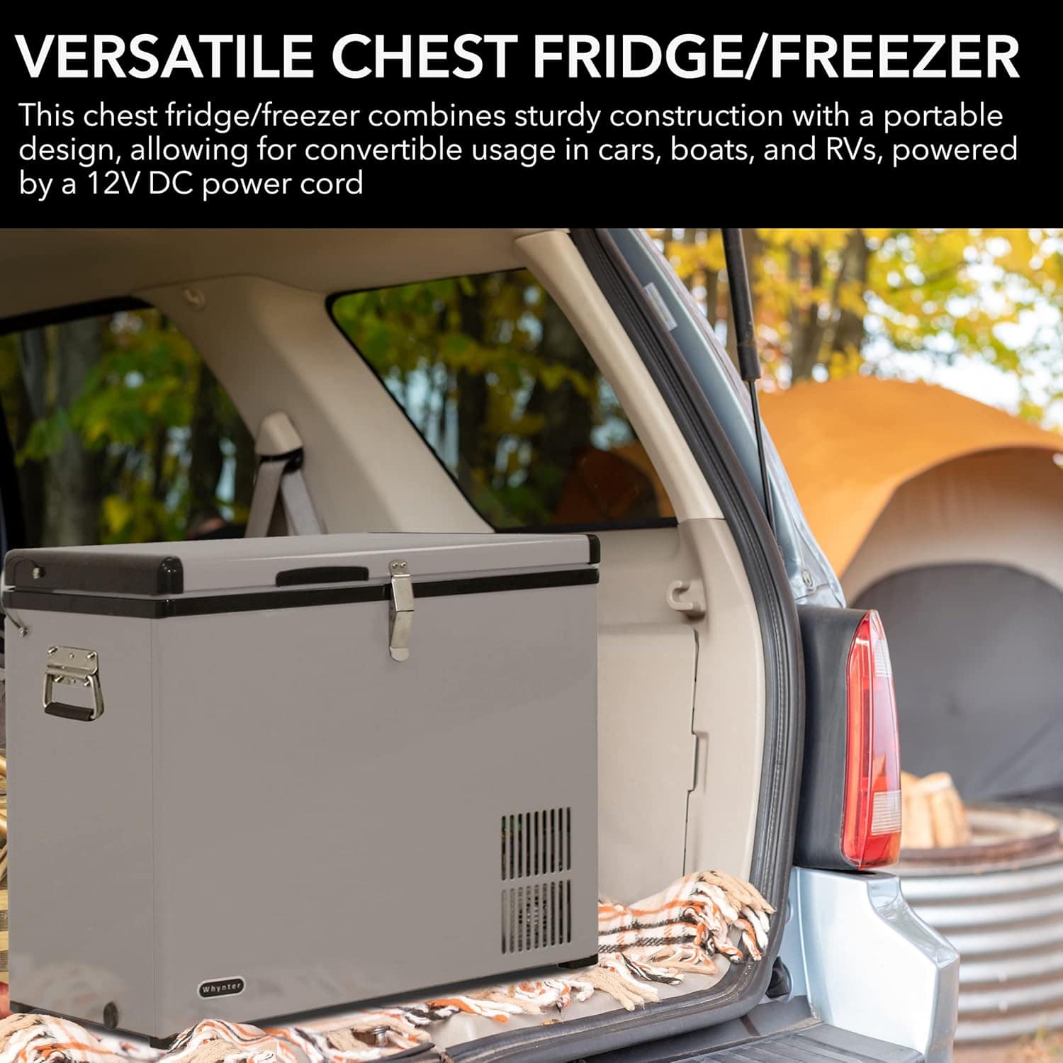Whynter Refrigerador Portátil Para Viagem, Freezer Horizonta... - Image 2