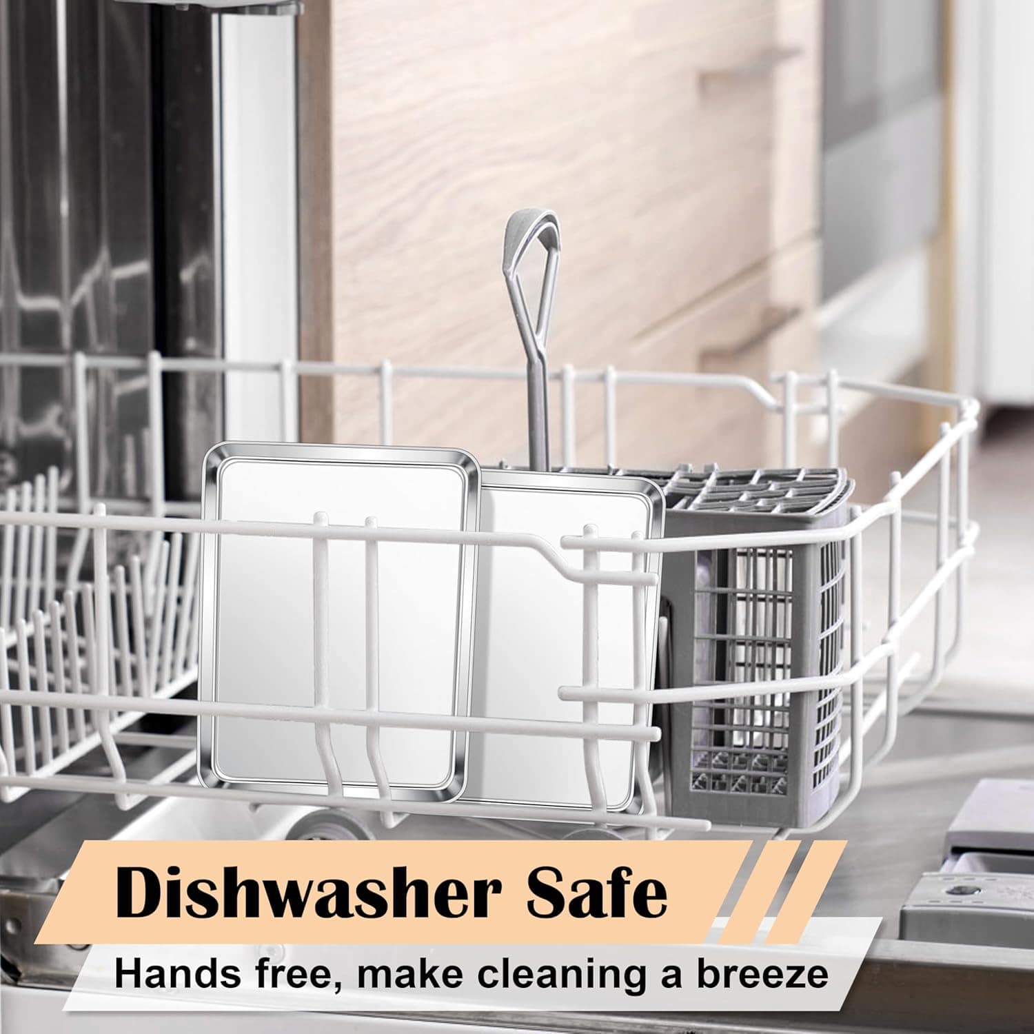 E-far Mini torradeira para forno, 23,9 cm x 18,5 cm, assadei... - Image 5