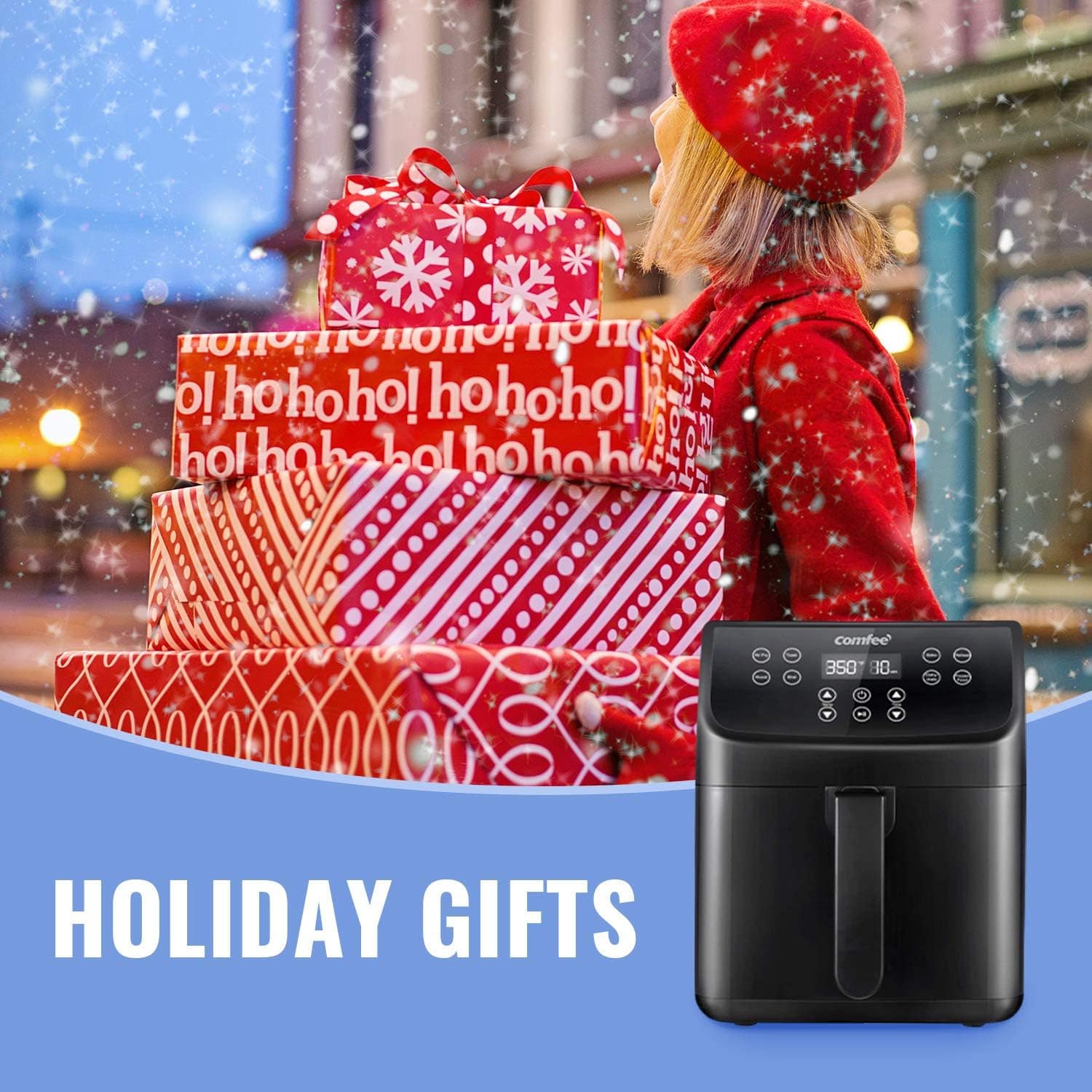 COMFEE' Fritadeira a ar digital de 5,8 L, forno torradeira e... | É bom mesmo? Descubra antes de comprar - Image 12