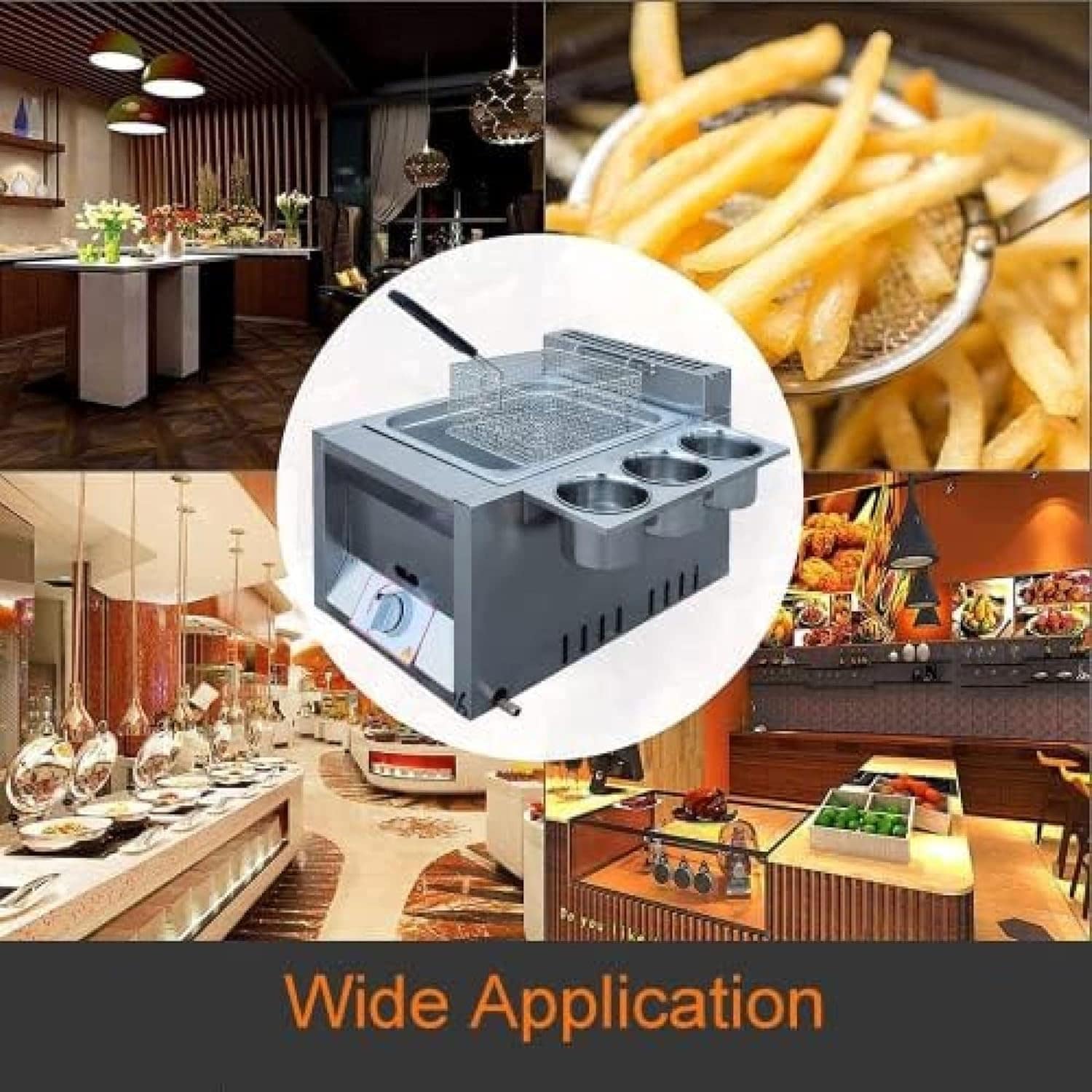 Fritadeira Profissional A Gás Profundo, Fritadeira A Gás Pro... - Image 7