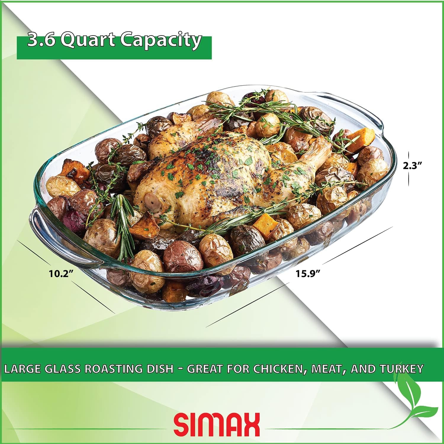 Torradeira de vidro retangular transparente SIMAX | à prova ... - Image 5