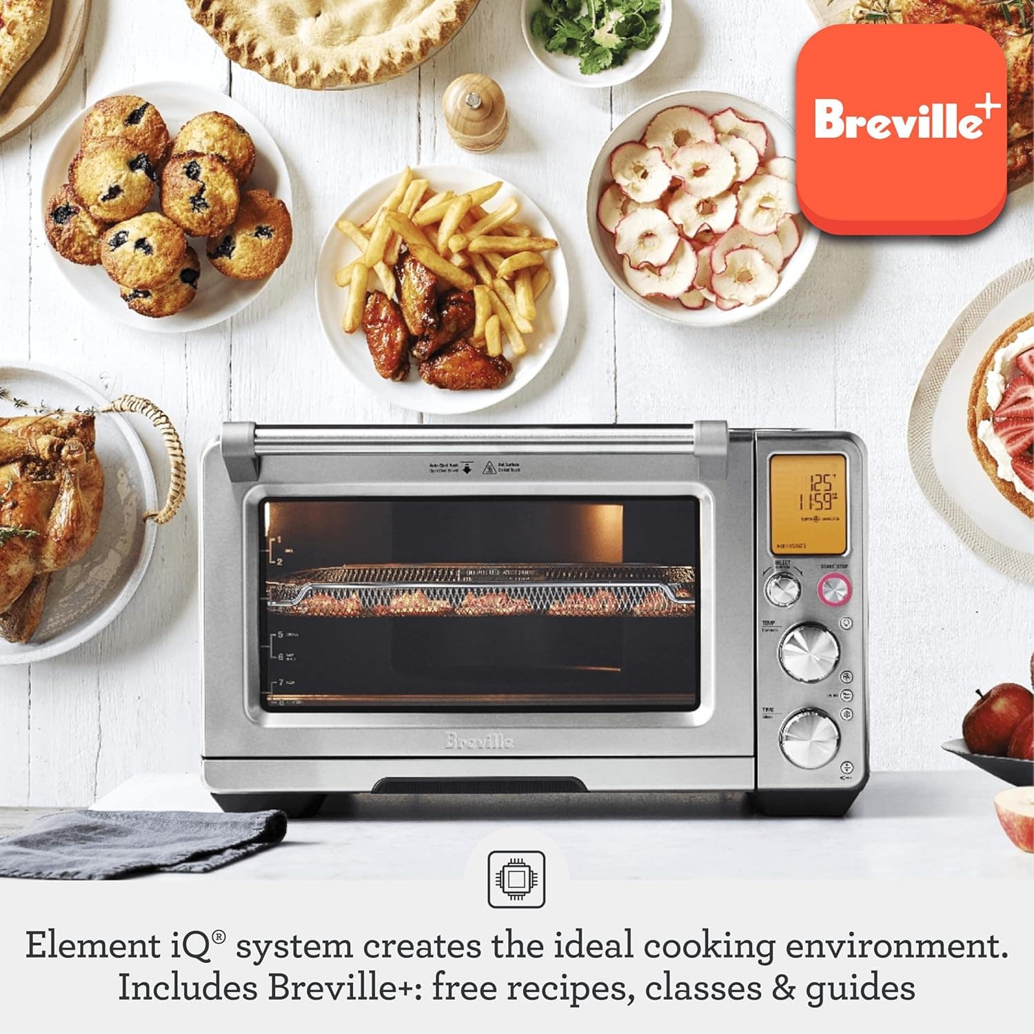 Breville BOV900BSS the Smart Oven Air Fryer Pro, forno de co... - Image 2