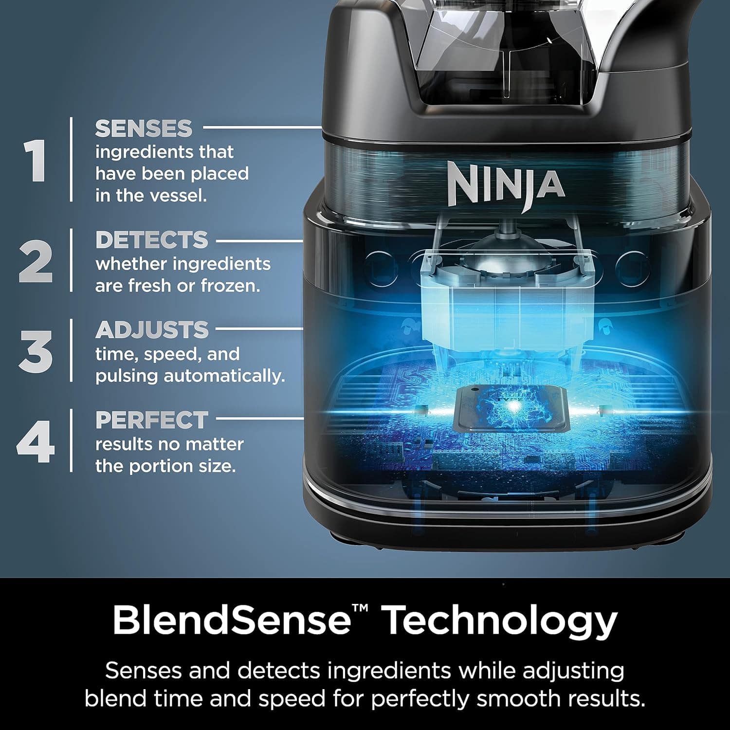 Ninja Detect Power Blender Pro Liquidificadora com tecnologi... - Image 3