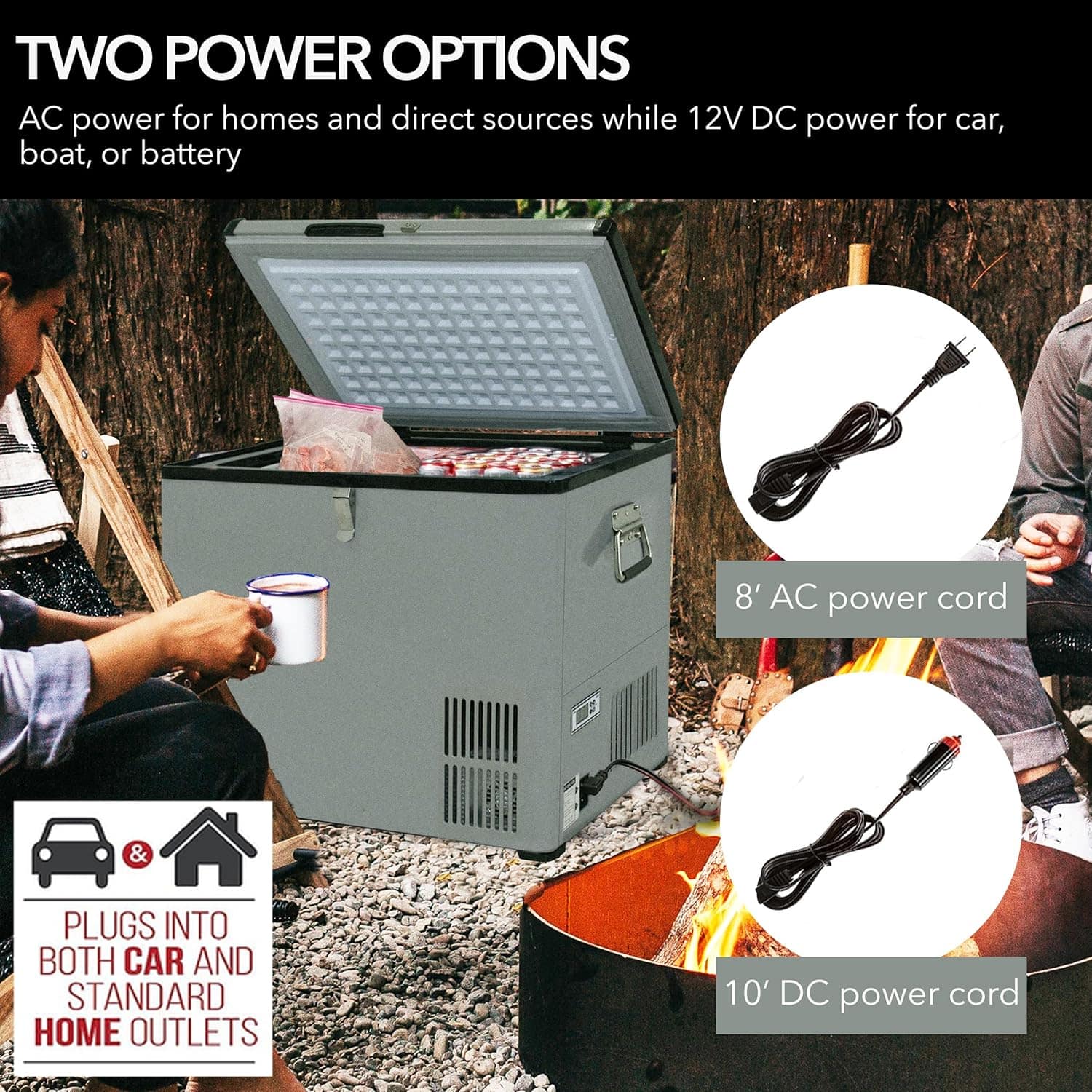 Whynter Refrigerador Portátil Para Viagem, Freezer Horizonta... - Image 3