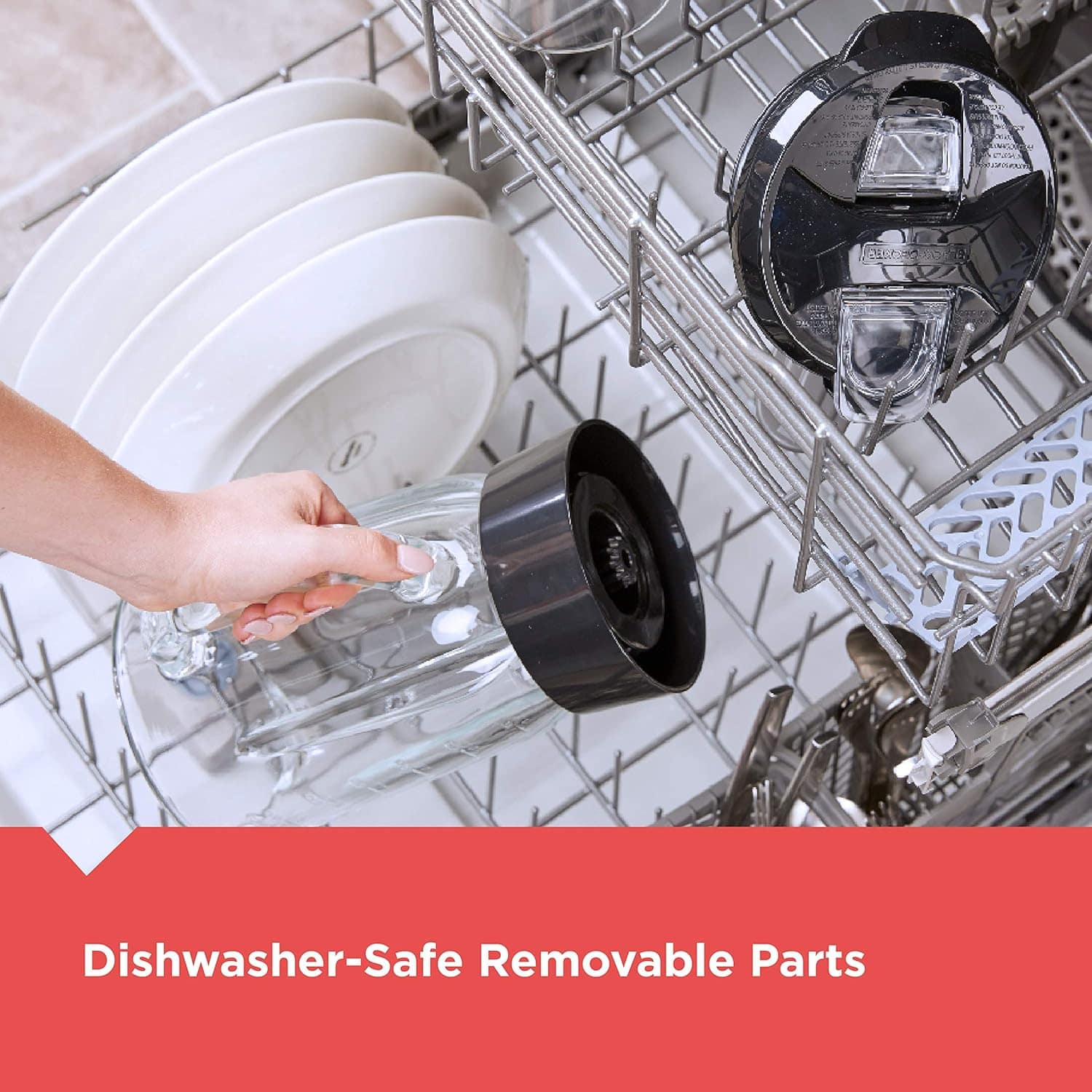 BLACK+DECKER Liquidificador multifuncional PowerCrush com fr... - Image 6