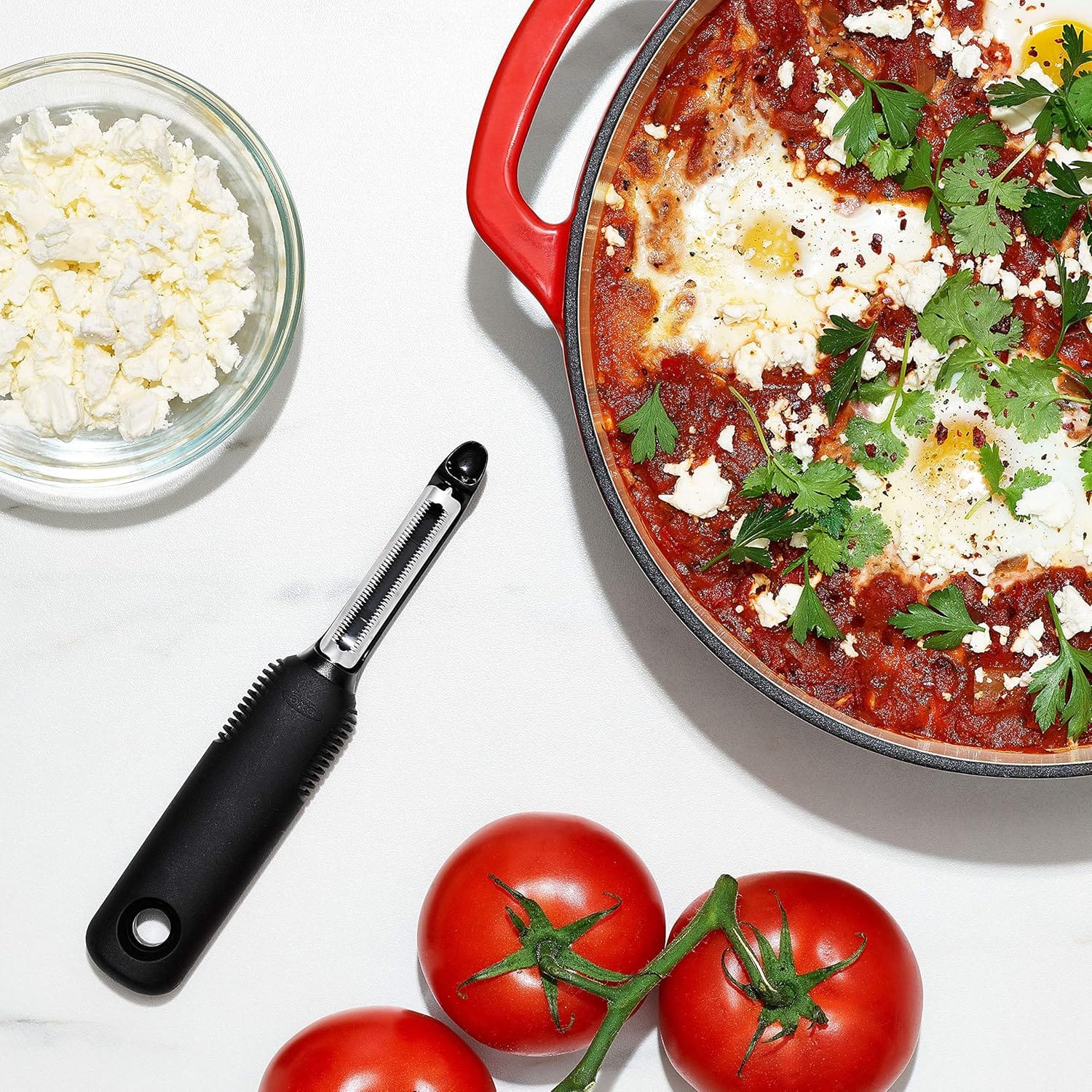 OXO Good Grips Serrated Peeler, Black - Image 6