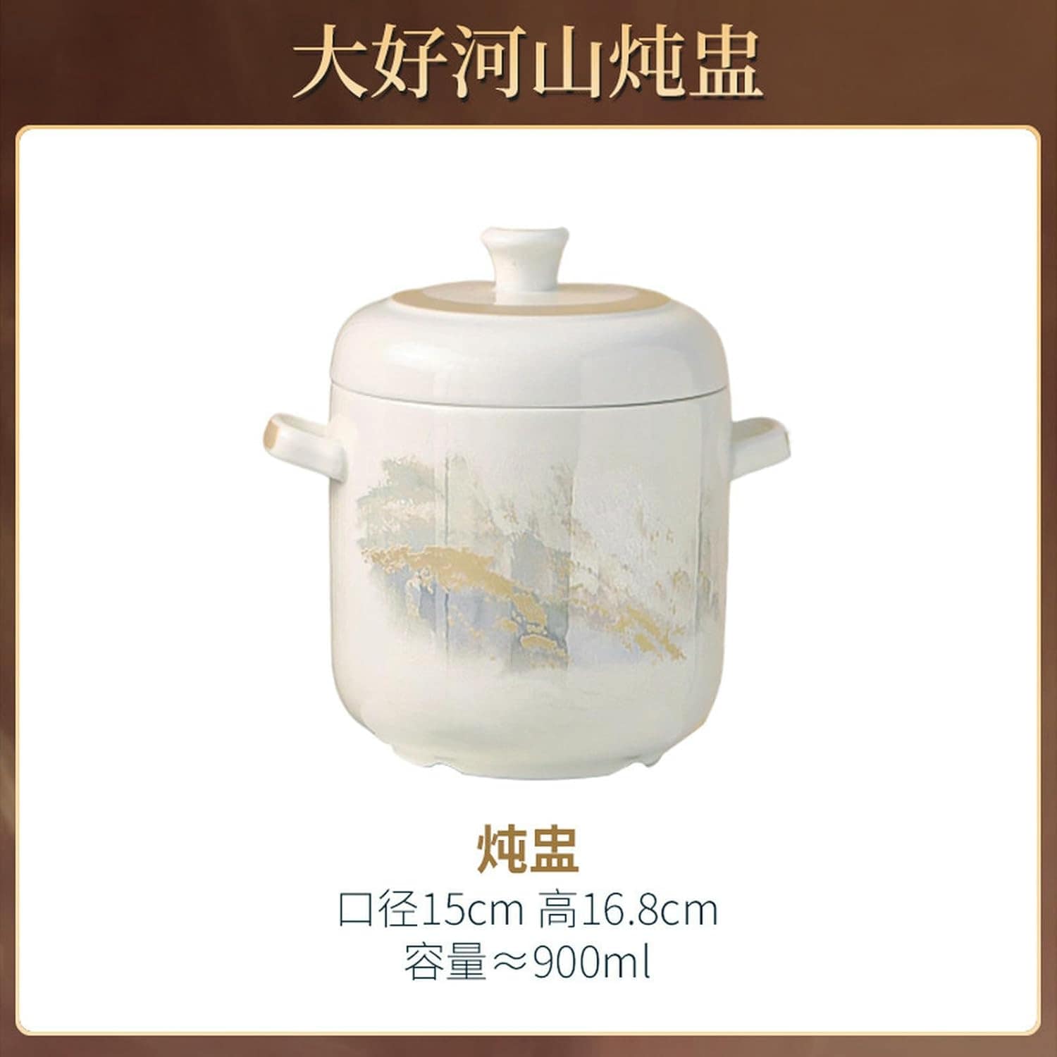 Panela de barro esmaltada para uso doméstico, utensílios de ... - Image 2