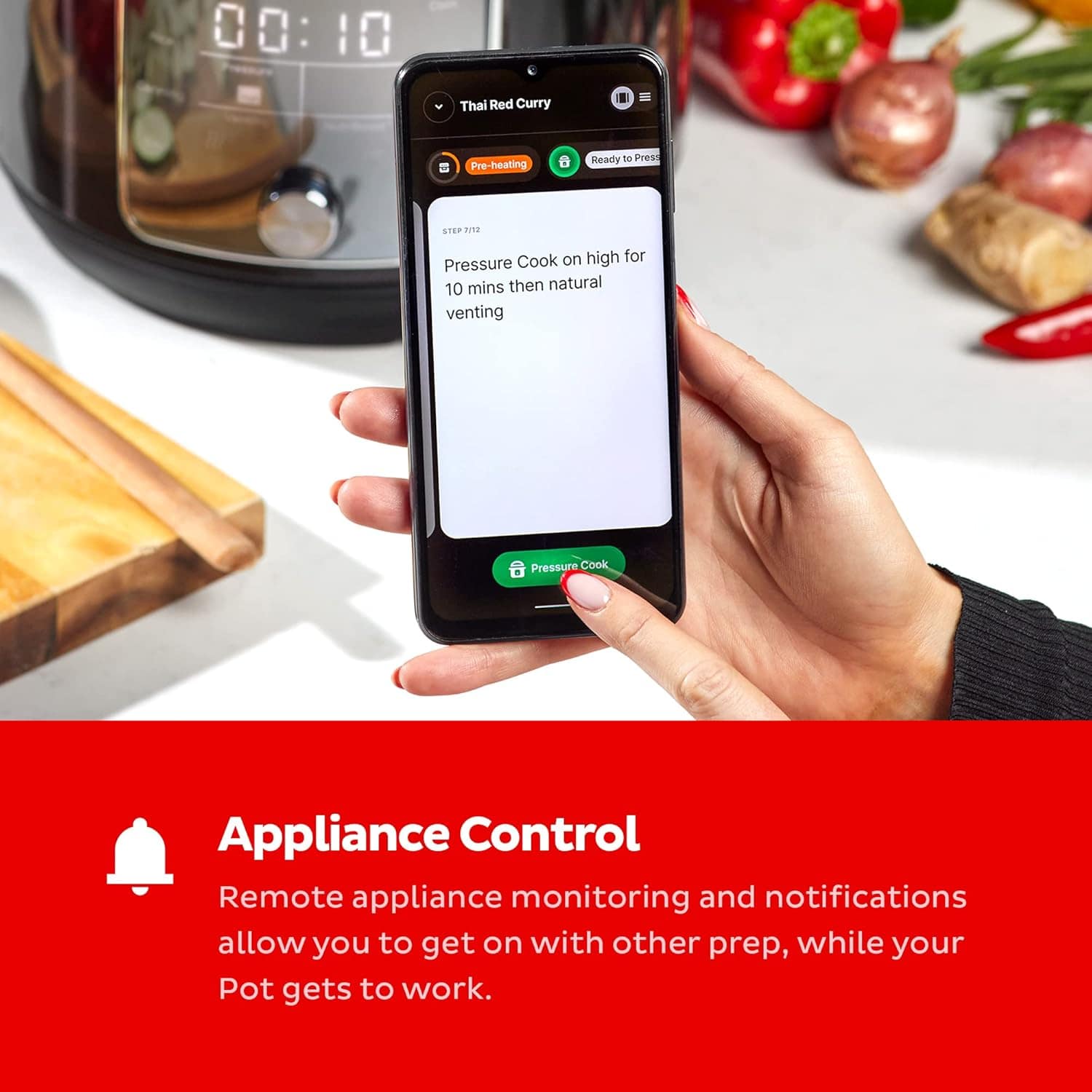 Instant Pot Pro Plus Wi-Fi Smart 10 Em 1, Panela De Pressão,... - Image 6