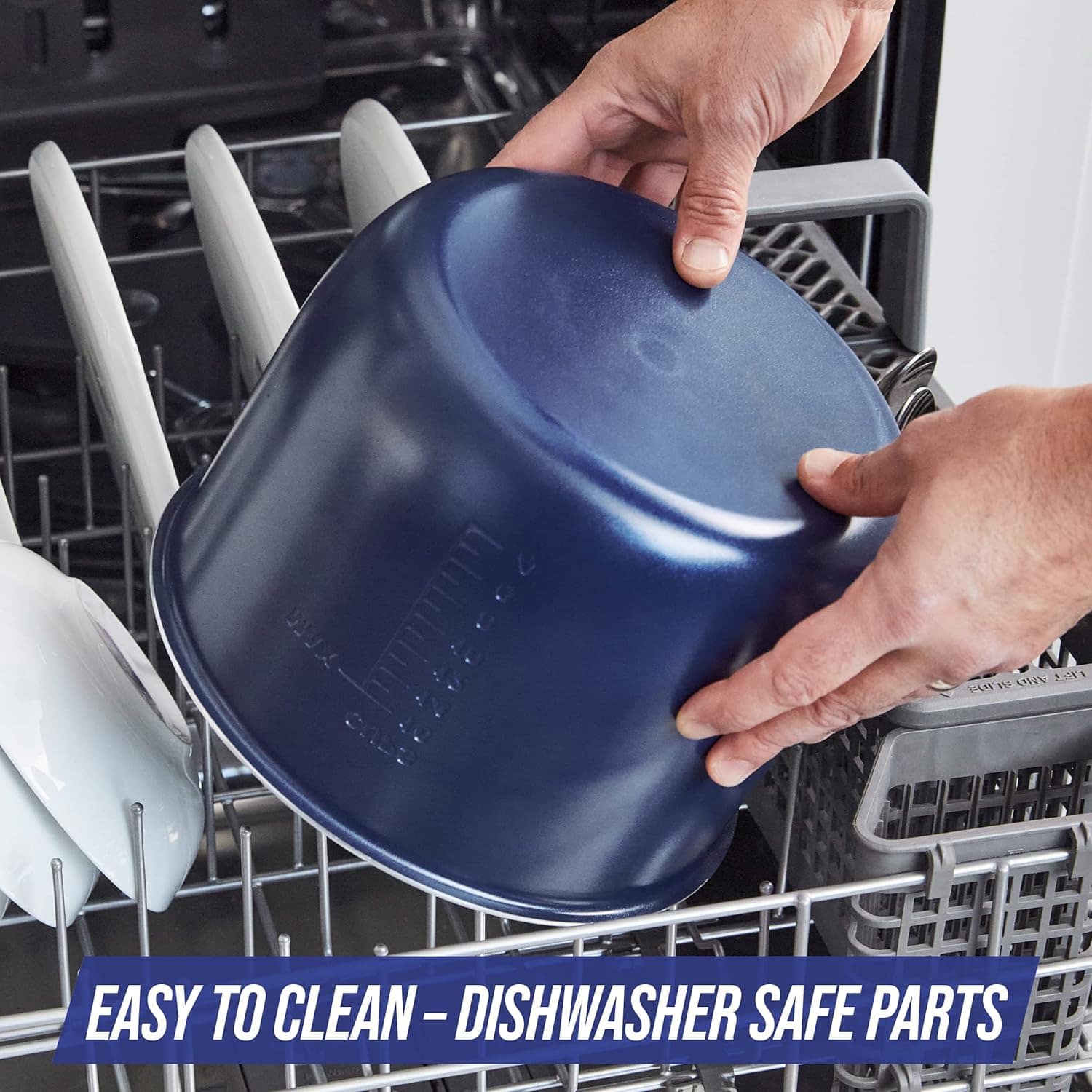 Blue Diamond Panela De Pressão Elétrica Antiaderente De Cerâ... - Image 8