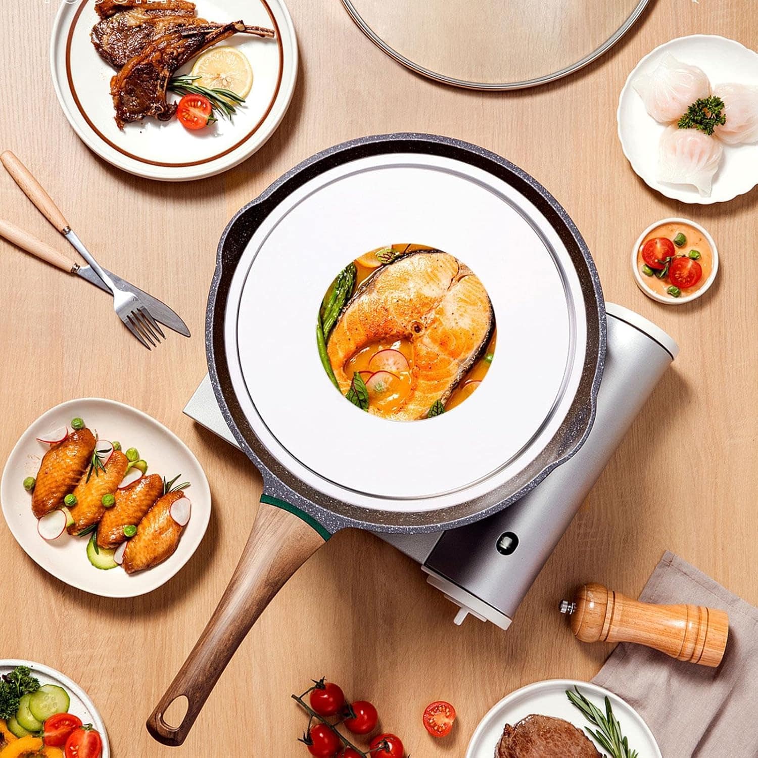 Bothyi Suporte para panelas de cozimento a vapor em aço inox... - Image 4