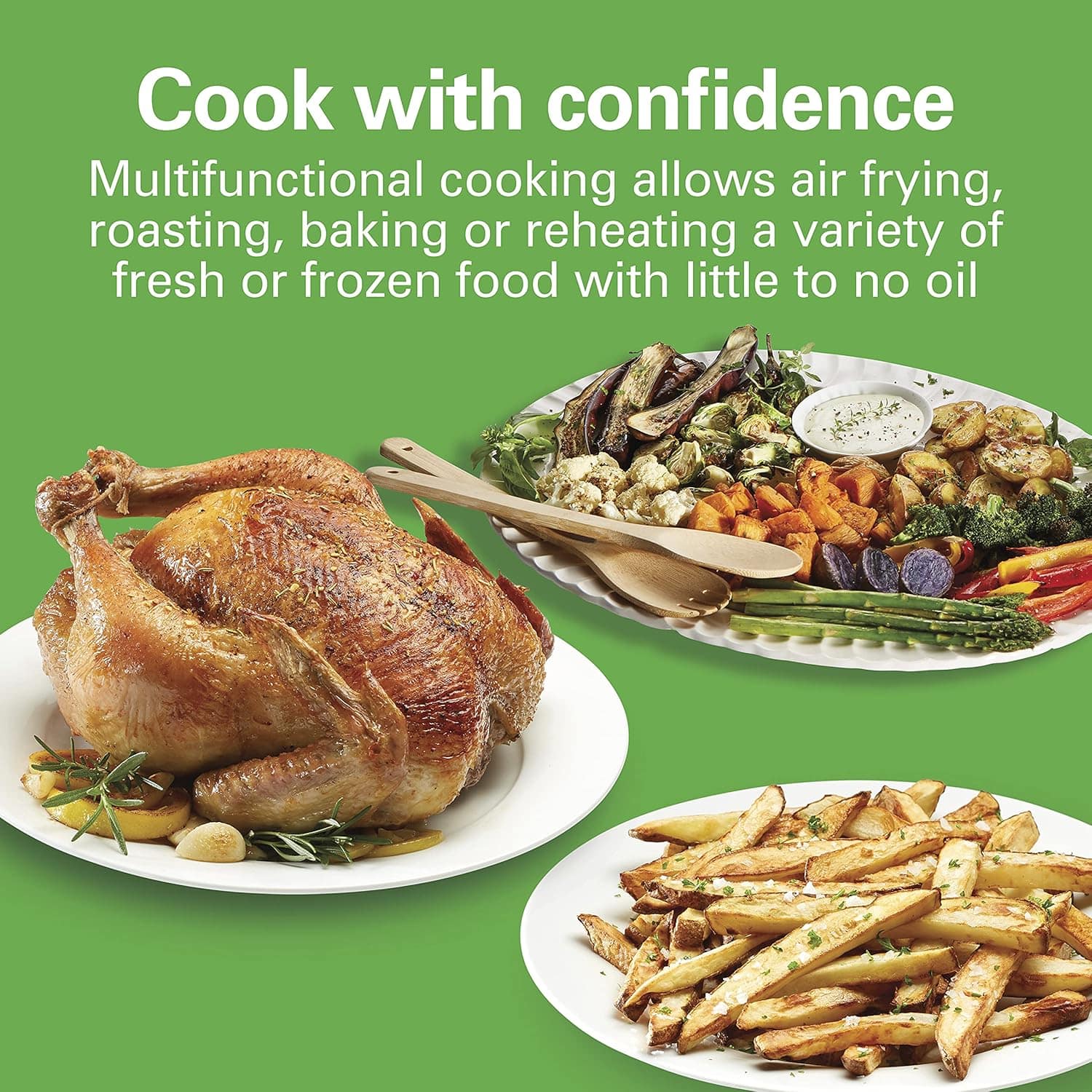 Hamilton Beach Forno de fritadeira digital de 5,3 litros com... | É bom mesmo? Descubra antes de comprar - Image 2