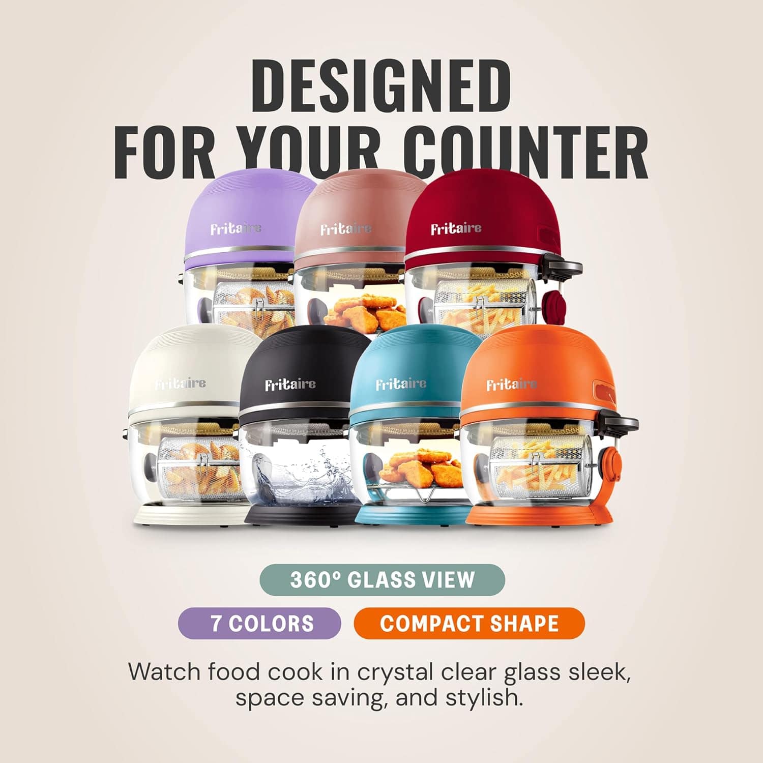 Non Toxic Air Fryer - Airfryer de vidro de 5 litros com visi... | É bom mesmo? Descubra antes de comprar - Image 6