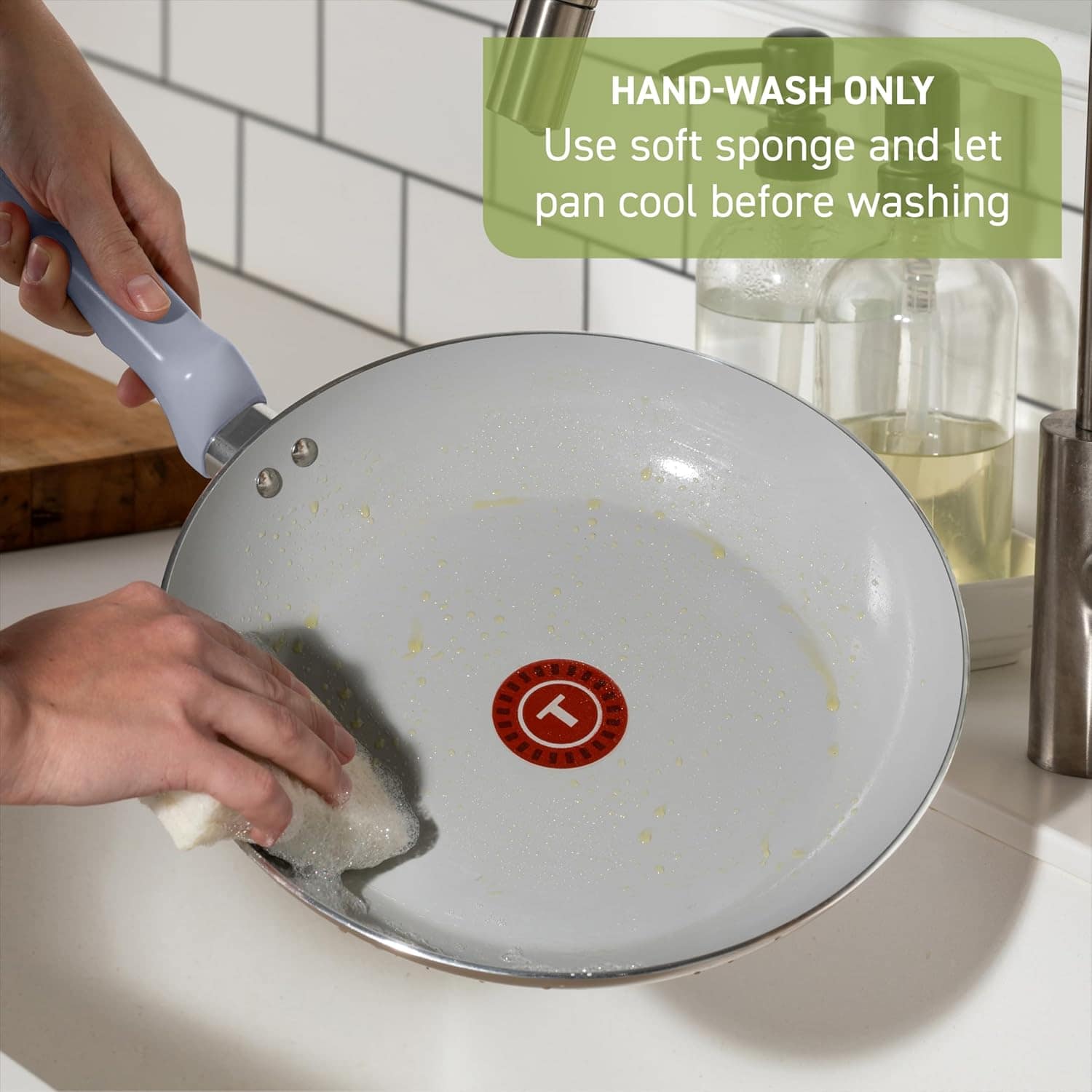 Jogo de Panelas Tefal Refresh Ceramic Azul Ártico 6 Peças co... - Image 8