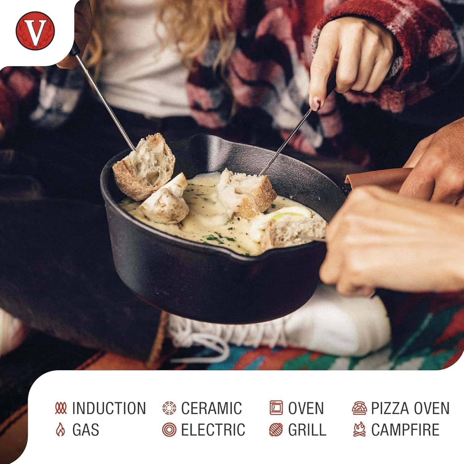 P - PANELA 11,4CM 380ML FERRO FUNDIDO ESMALTADO - Image 3