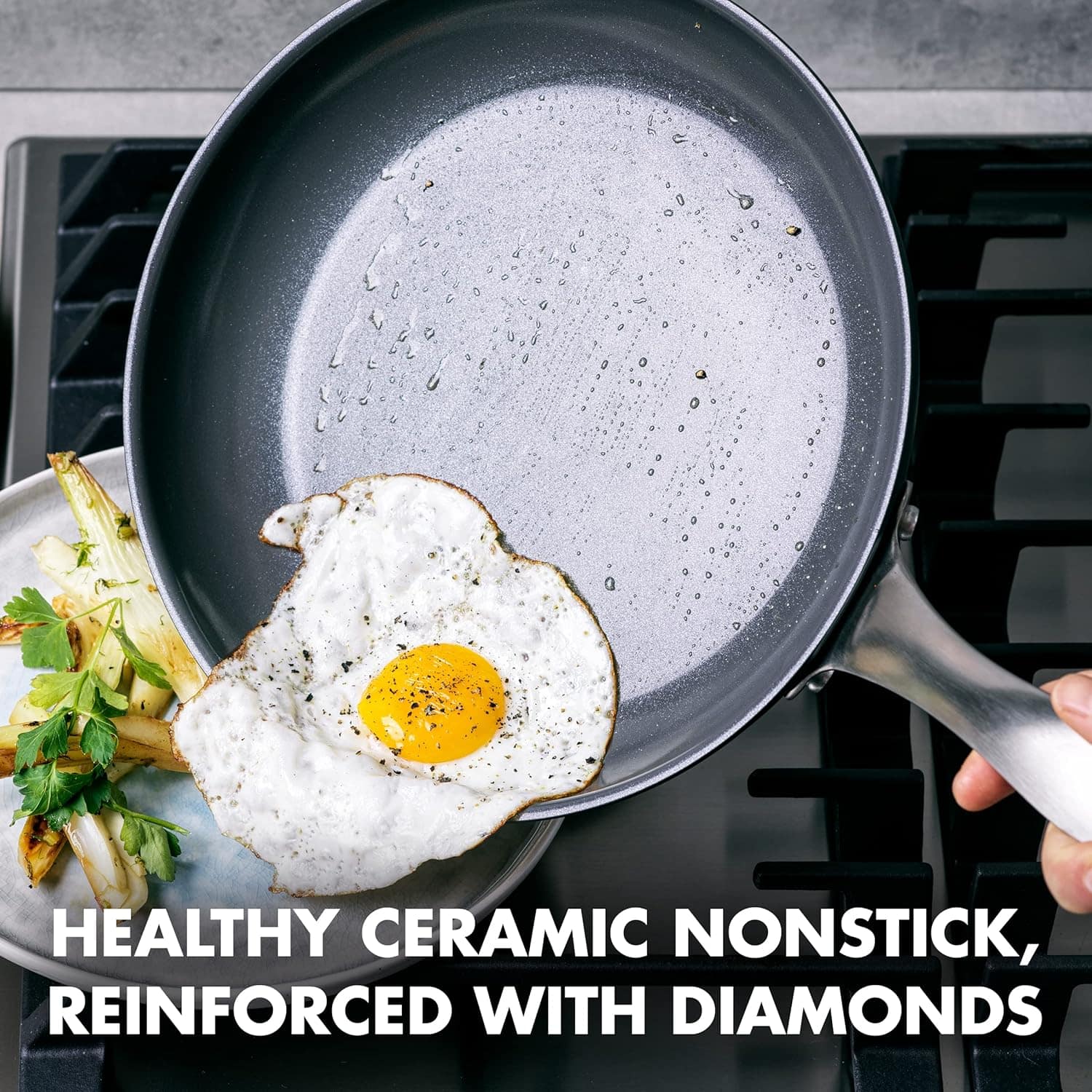 GreenPan Conjunto de panelas e panelas de cerâmica saudável ... - Image 2