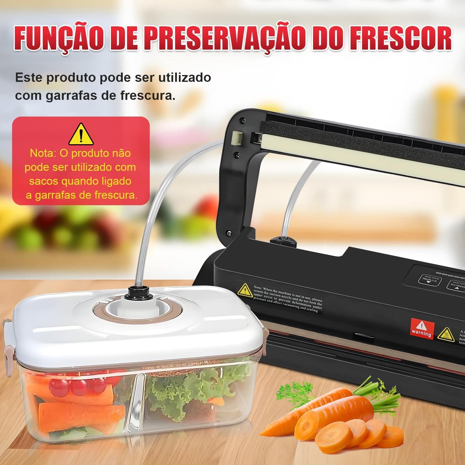 Deptad 220V Seladora à Vácuo com Reservatório Alta Performan... - Image 5