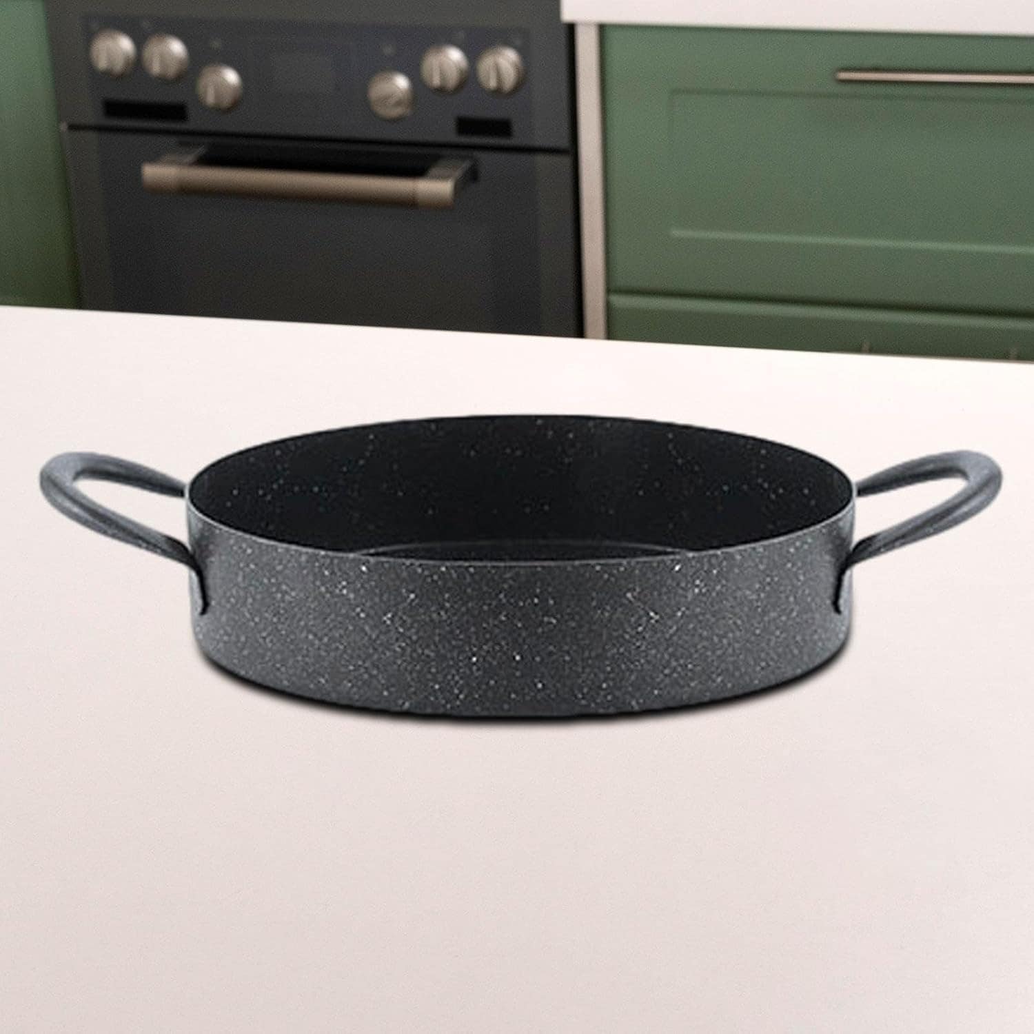 Generic Panela de pedra Saute Pan Double Ear Handle Design F... - Image 5