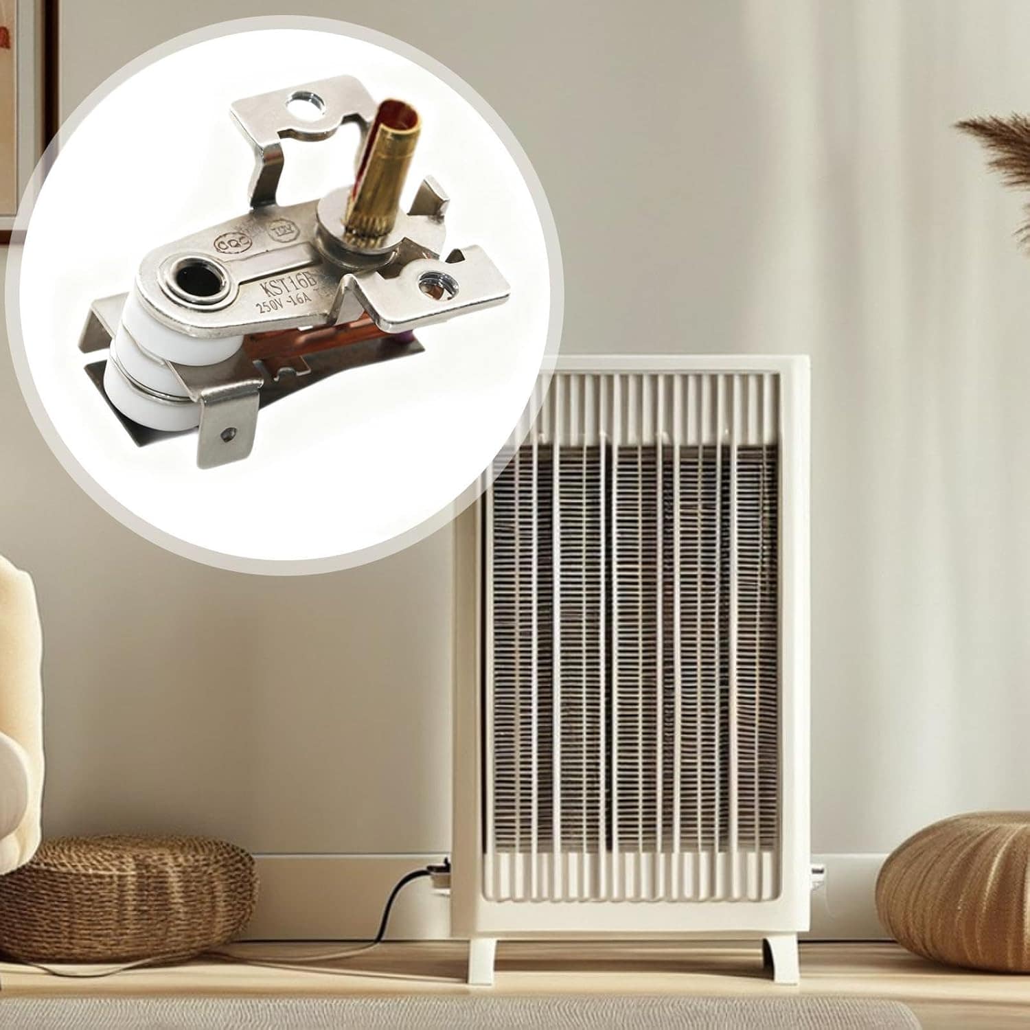 Interruptor de termostato de controle térmico multiuso de al... - Image 2