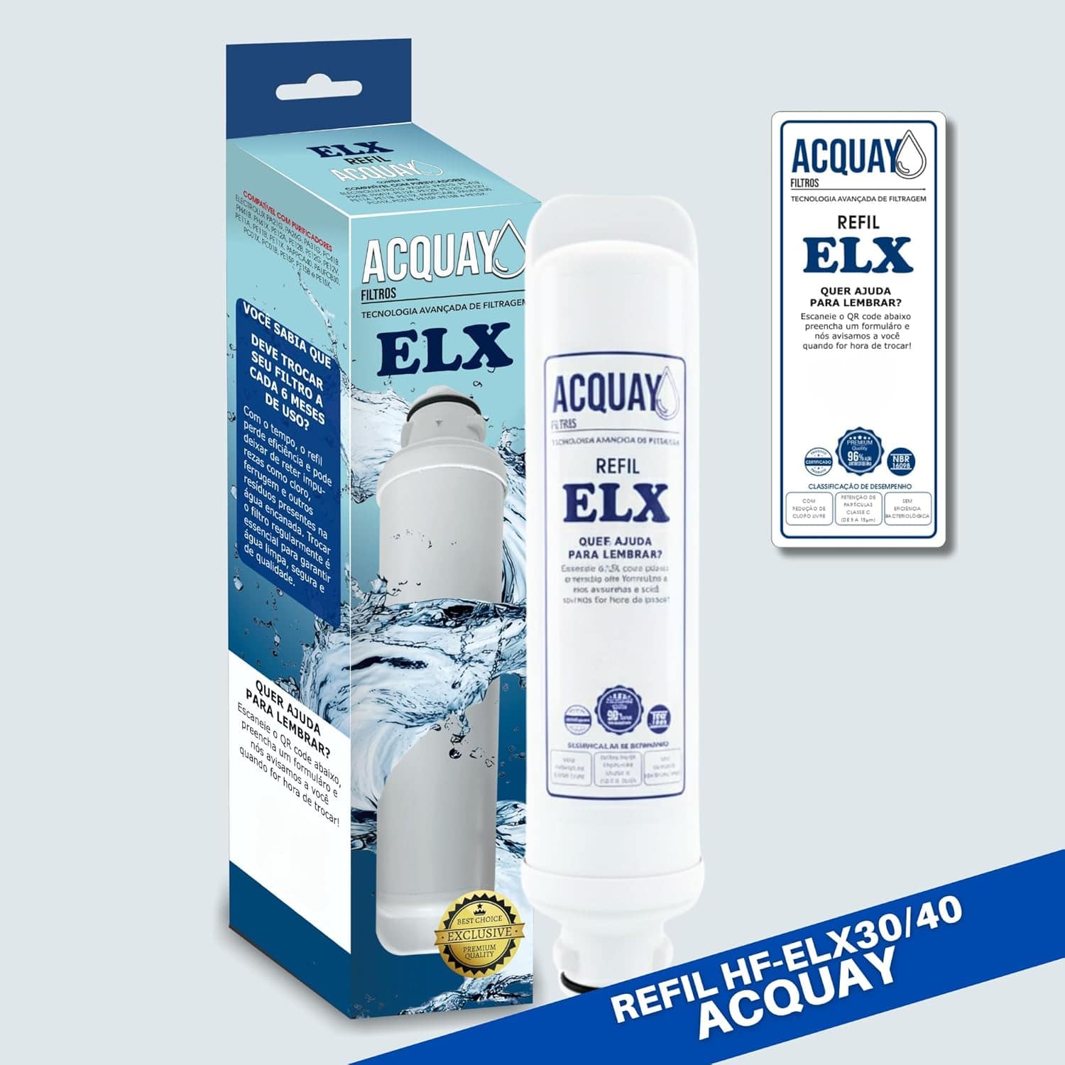Kit 2 Refil Filtro de Água ELX ACQUAY Compatível a Electrolu... | É bom mesmo? Descubra antes de comprar - Image 2