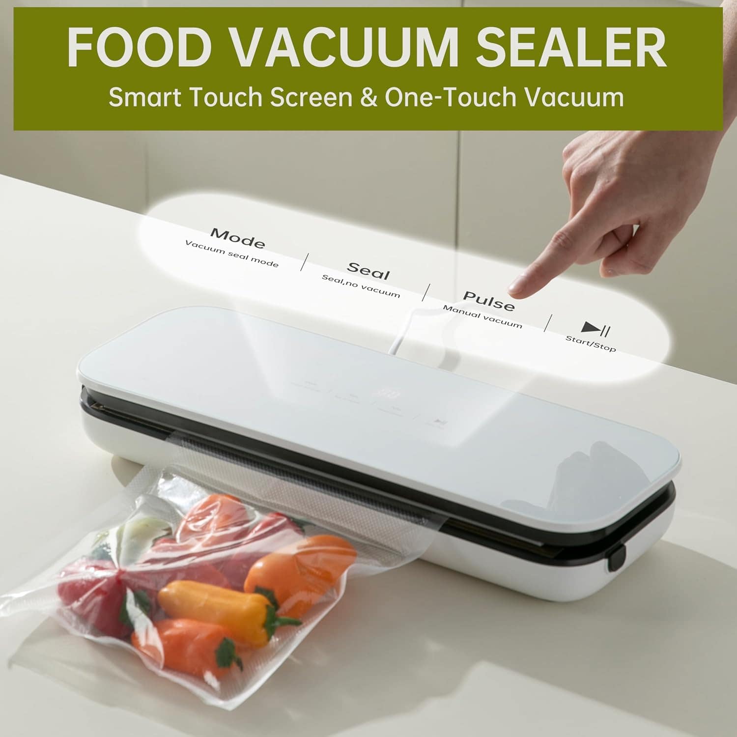 Seladora a vácuo para alimentos, potência de sucção de preci... - Image 2