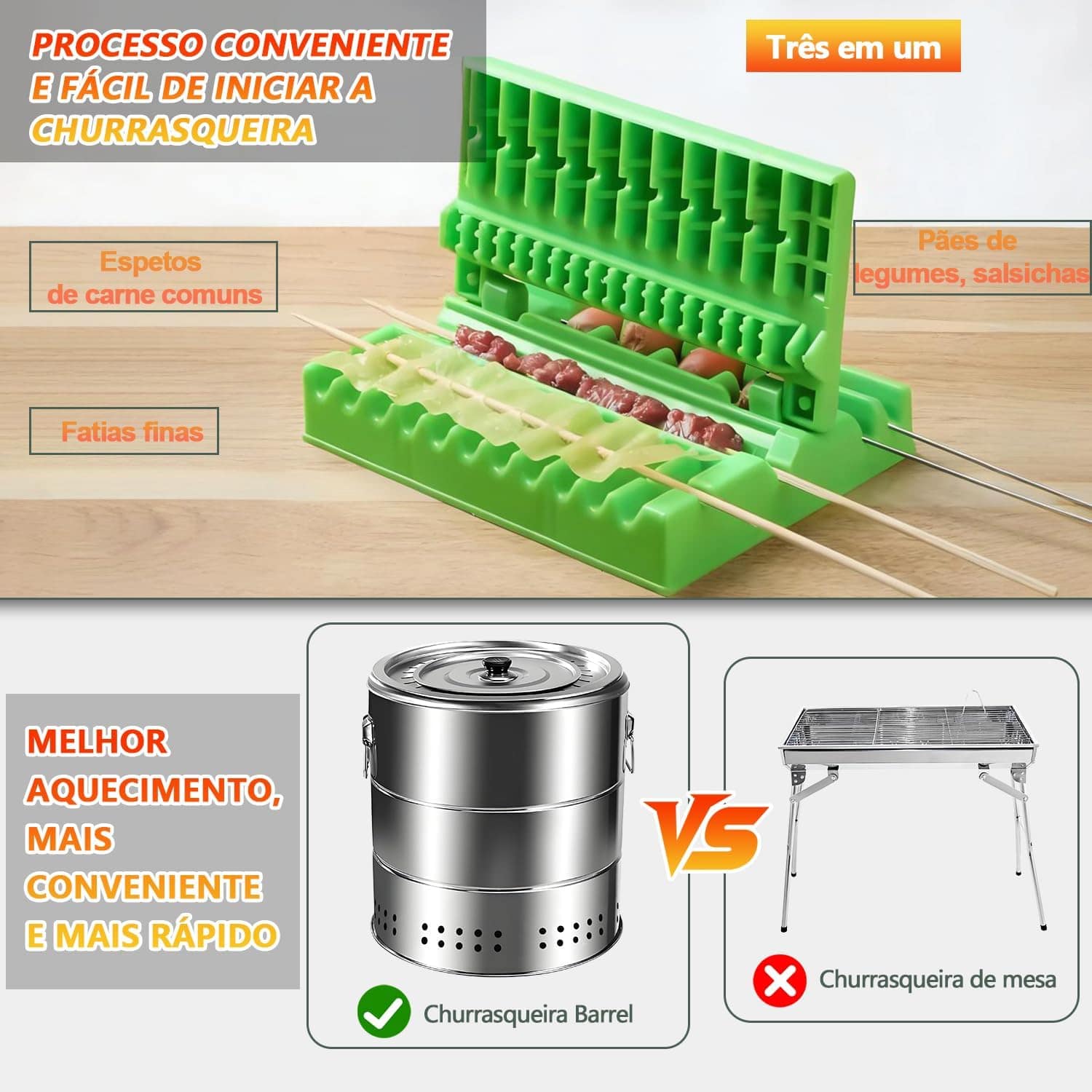 Churrasqueira, Churrasqueira Carvao, Churrasqueira Portatil,... - Image 4