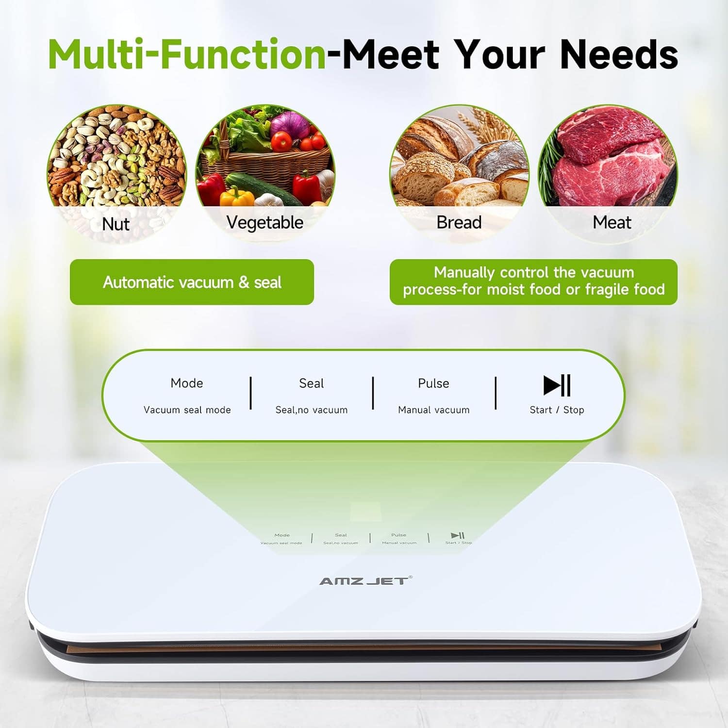 Seladores a vácuo, máquina seladora a vácuo de economia de a... - Image 3