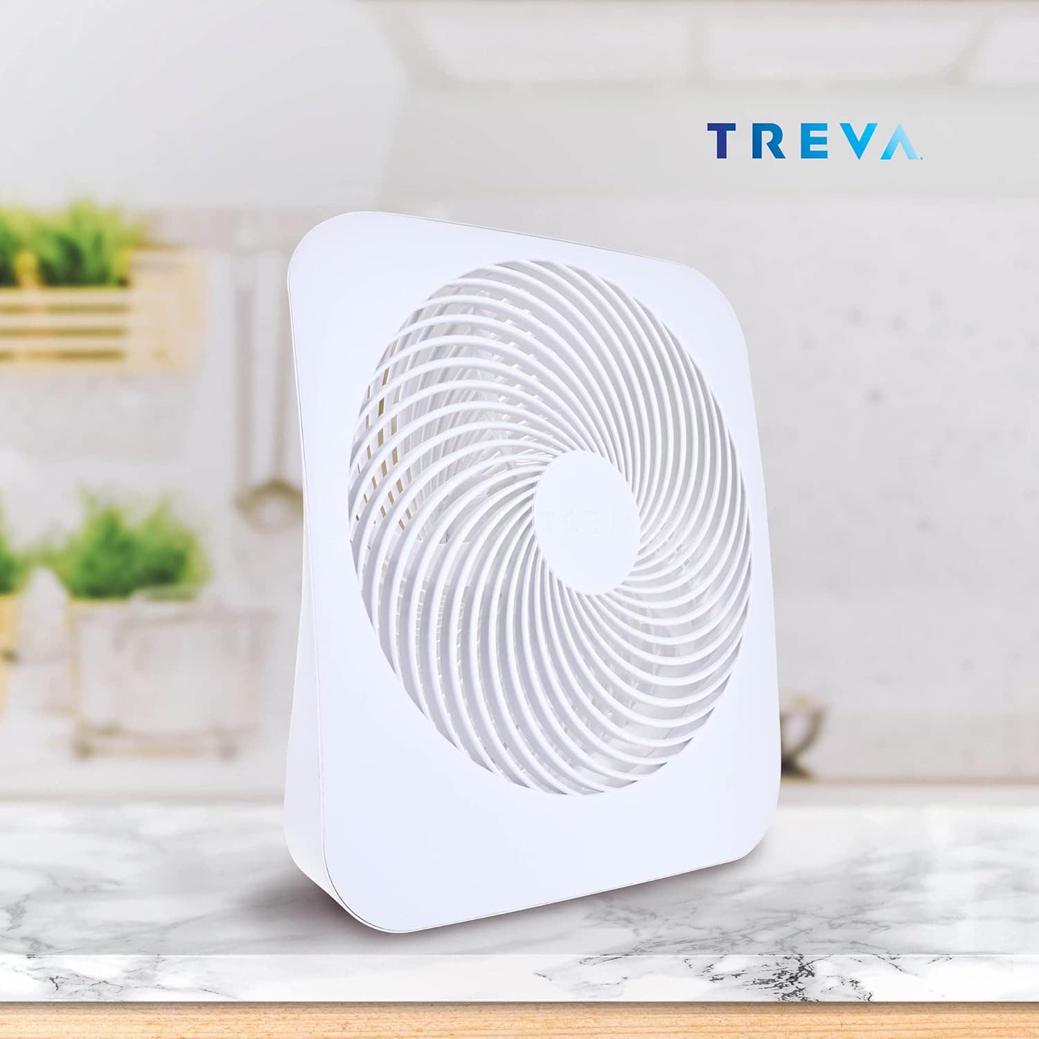 Treva Ventilador portátil de 25 cm, alimentado por bateria e... - Image 9