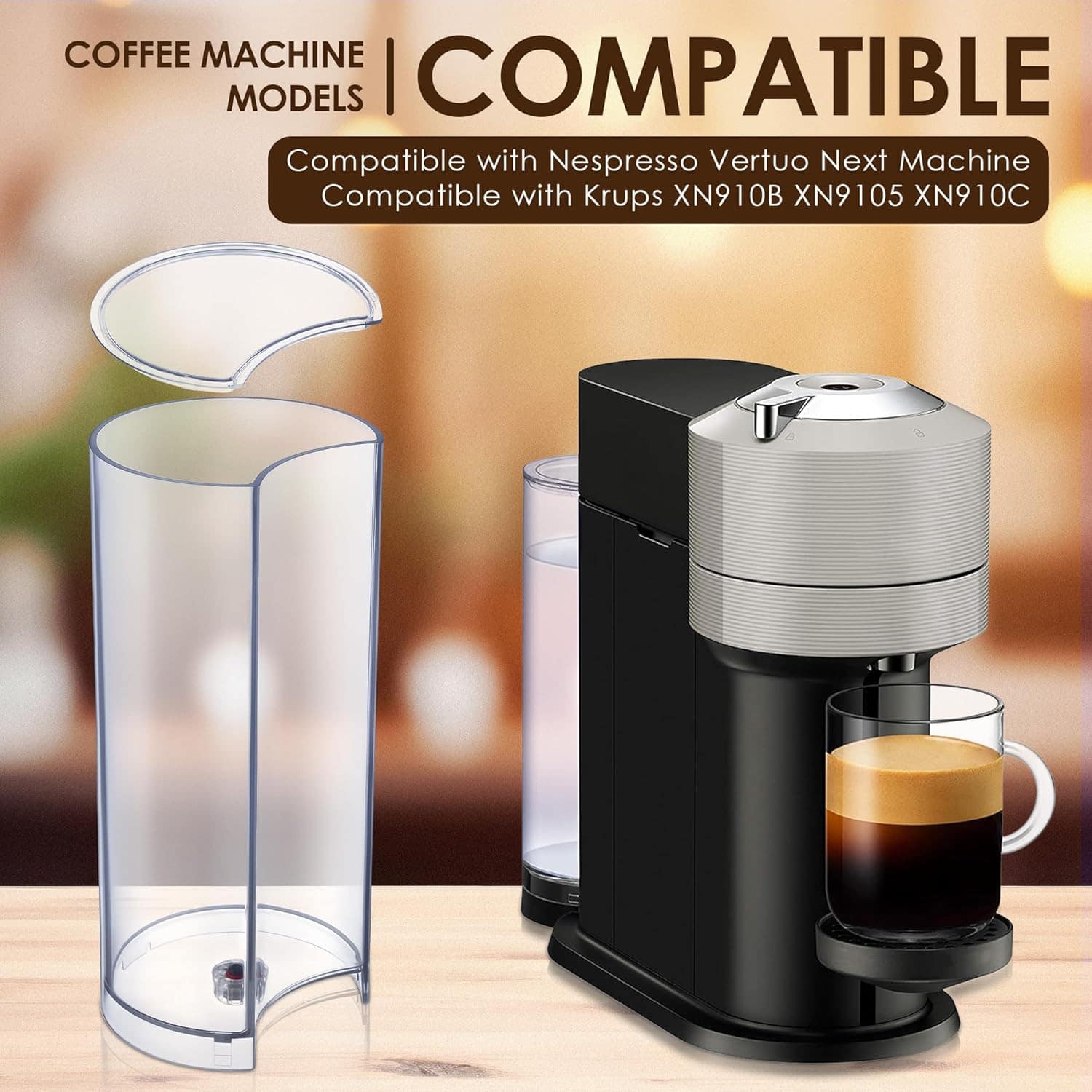 Feekoon Reservatório de tanque de água e tampa de substituiç... - Image 3