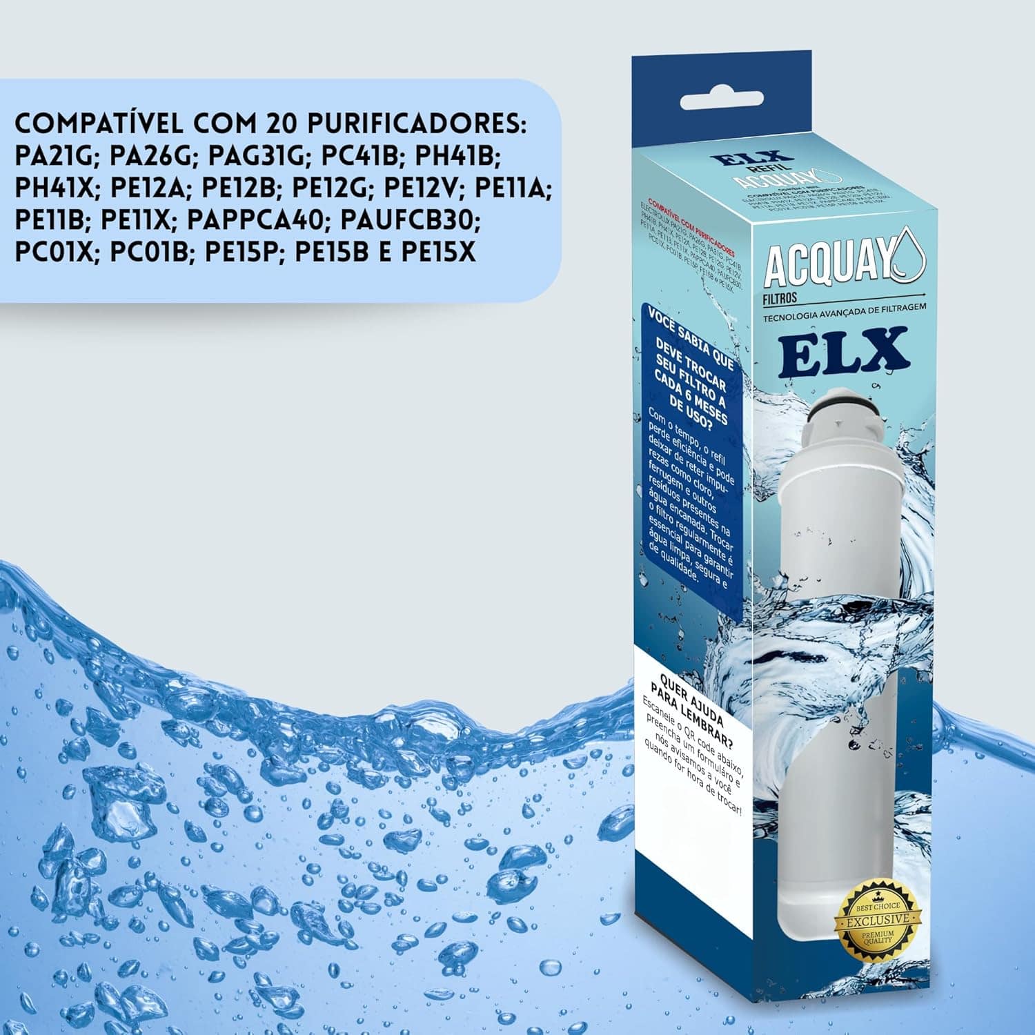 Kit 2 Refil Filtro de Água ELX ACQUAY Compatível a Electrolu... | É bom mesmo? Descubra antes de comprar - Image 3