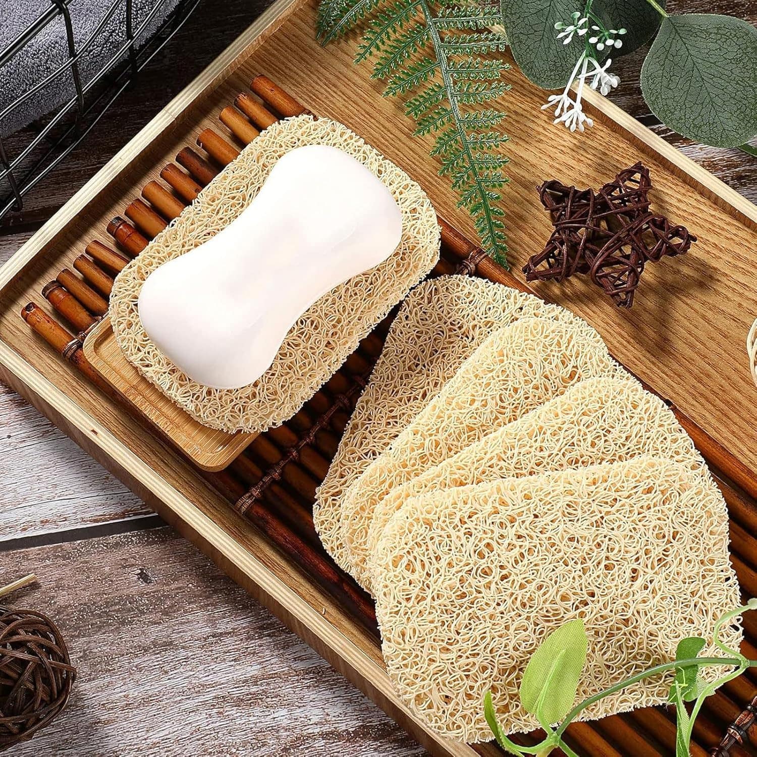 6 Peças Almofada de Sabão Pvc Antiderrapante Almofada de Ele... - Image 5