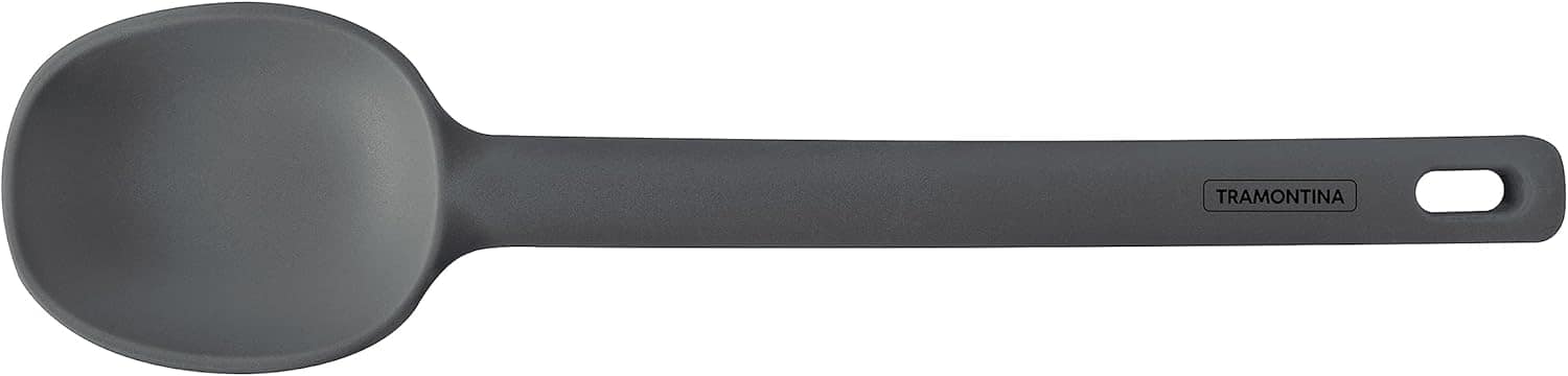 Colher de Servir Molde em Silicone Cinza Tramontina - 258111...