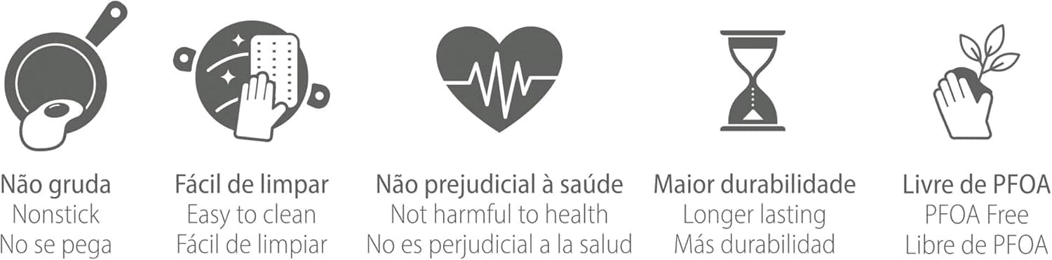 Pipoqueira de Alumínio com Revestimento Interno de Antiadere... - Image 5