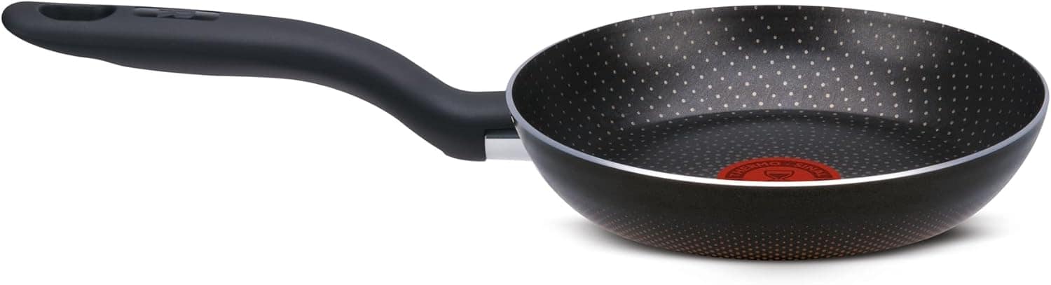 Frigideira Rochedo Inova 20 cm, Preto com Detalhes Cobre