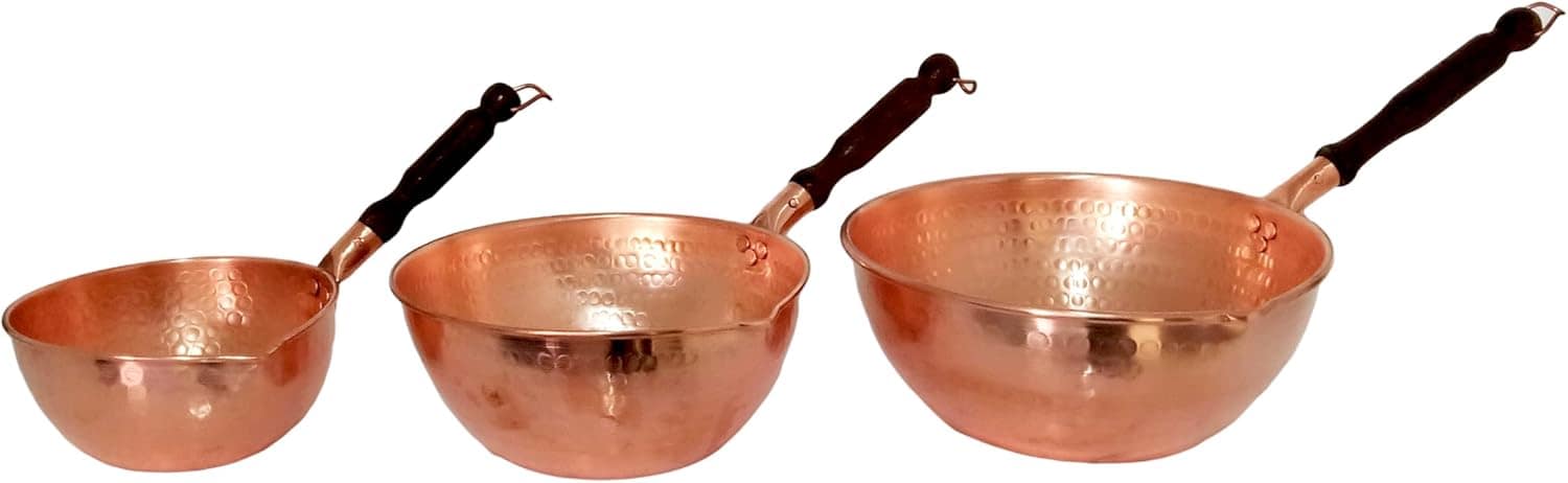 Panela De Cobre Caçarola 2 Litros Cobre puro - Image 4