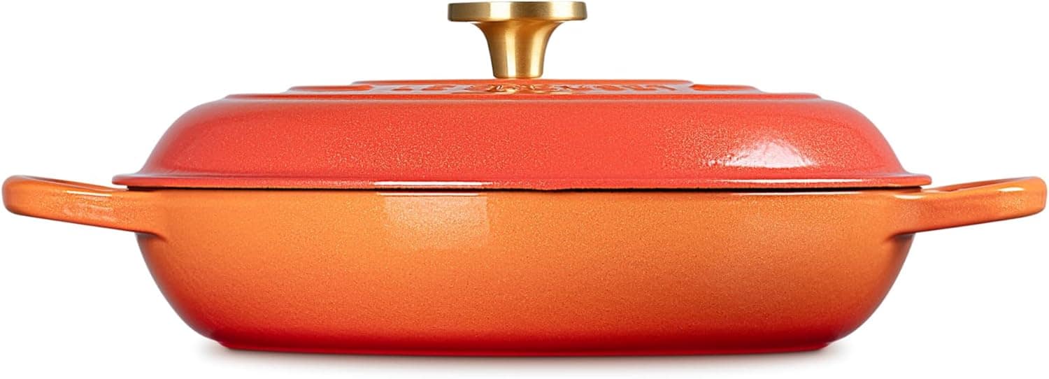 Le Creuset Grelha redonda de ferro fundido esmaltado, 3,5 qt... - Image 5