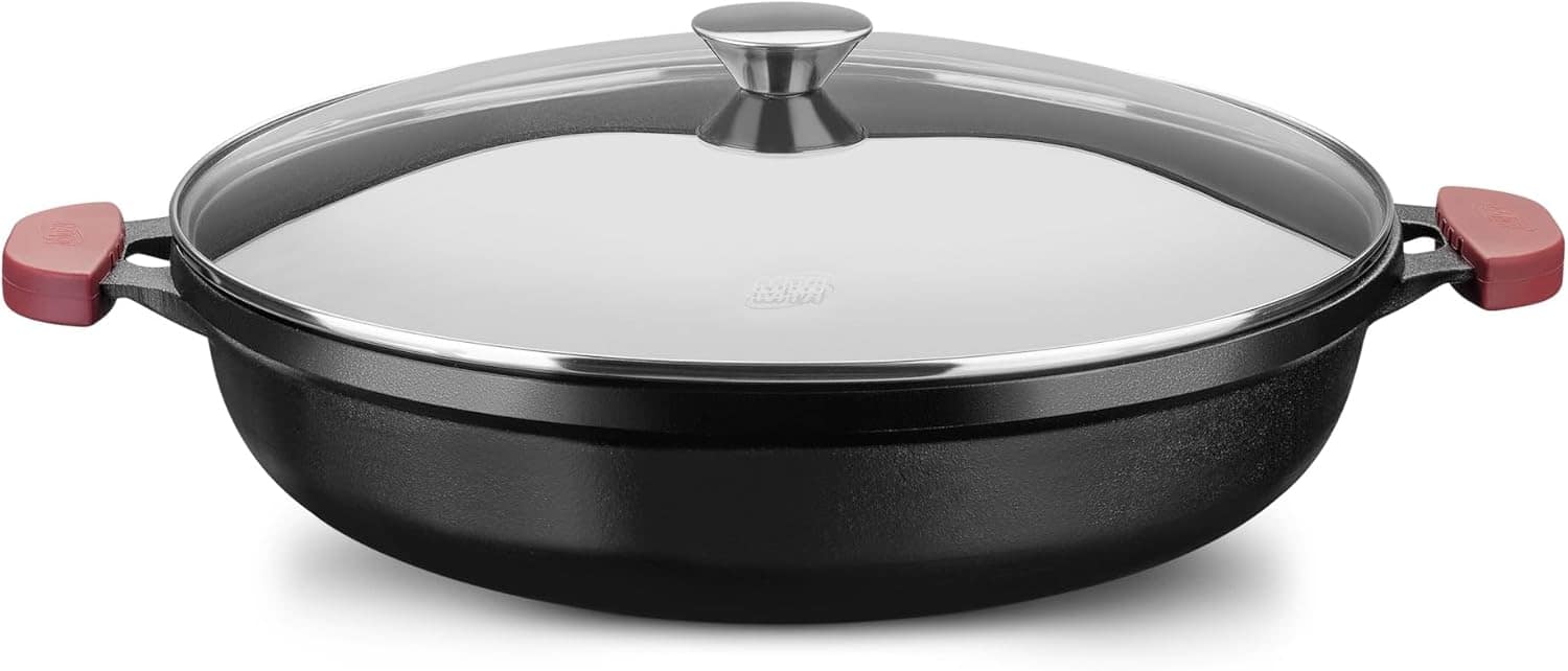 MTA DISCO ALTO COM TAMPA DE VIDRO FORNO E FOGAO FERRO FUNDID...