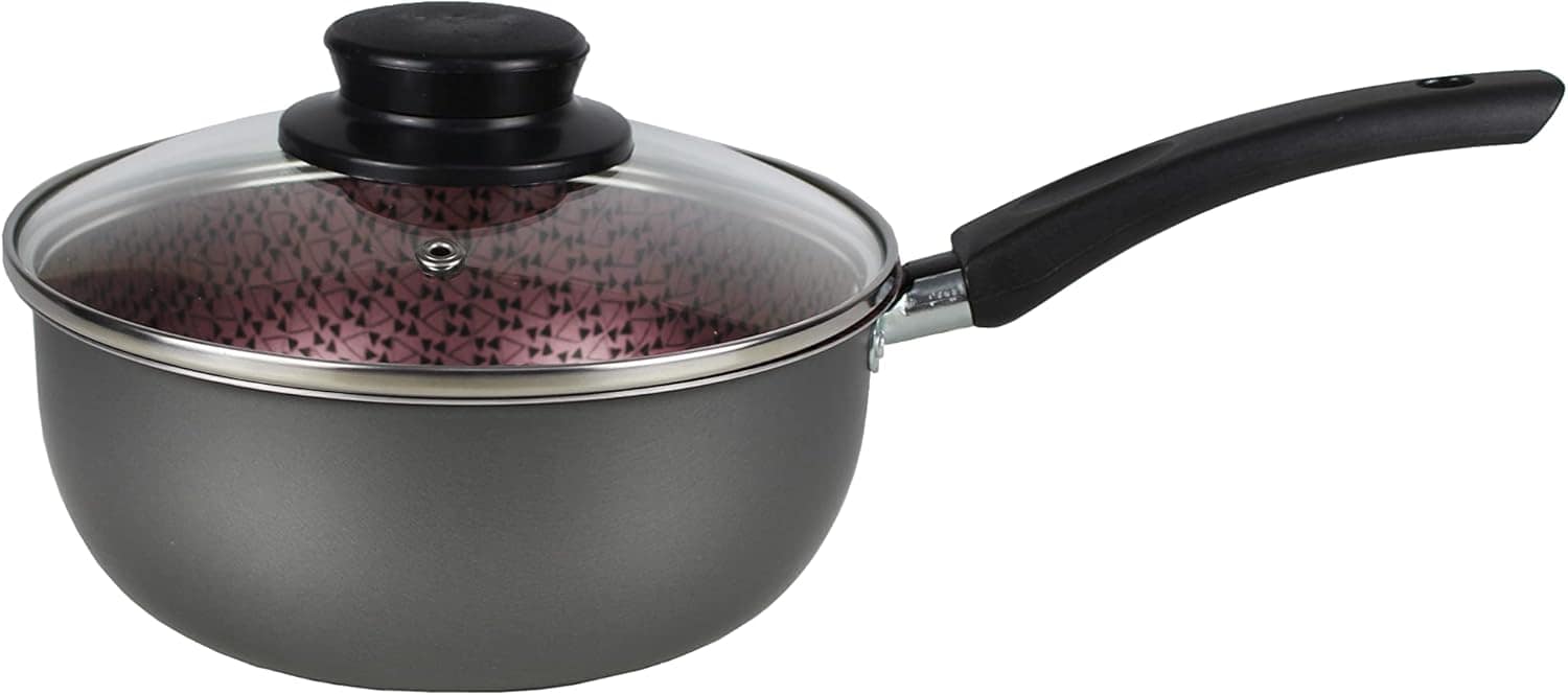 Conjunto Panelas Elegan Prime 8 Peças Grafite com Rosa - Don... - Image 5