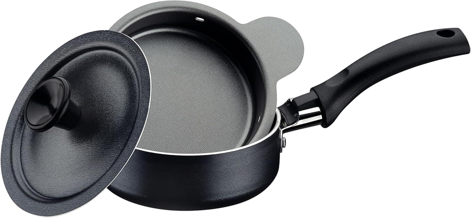 Frigideira para ovo poché de alumínio com revestimento inter...