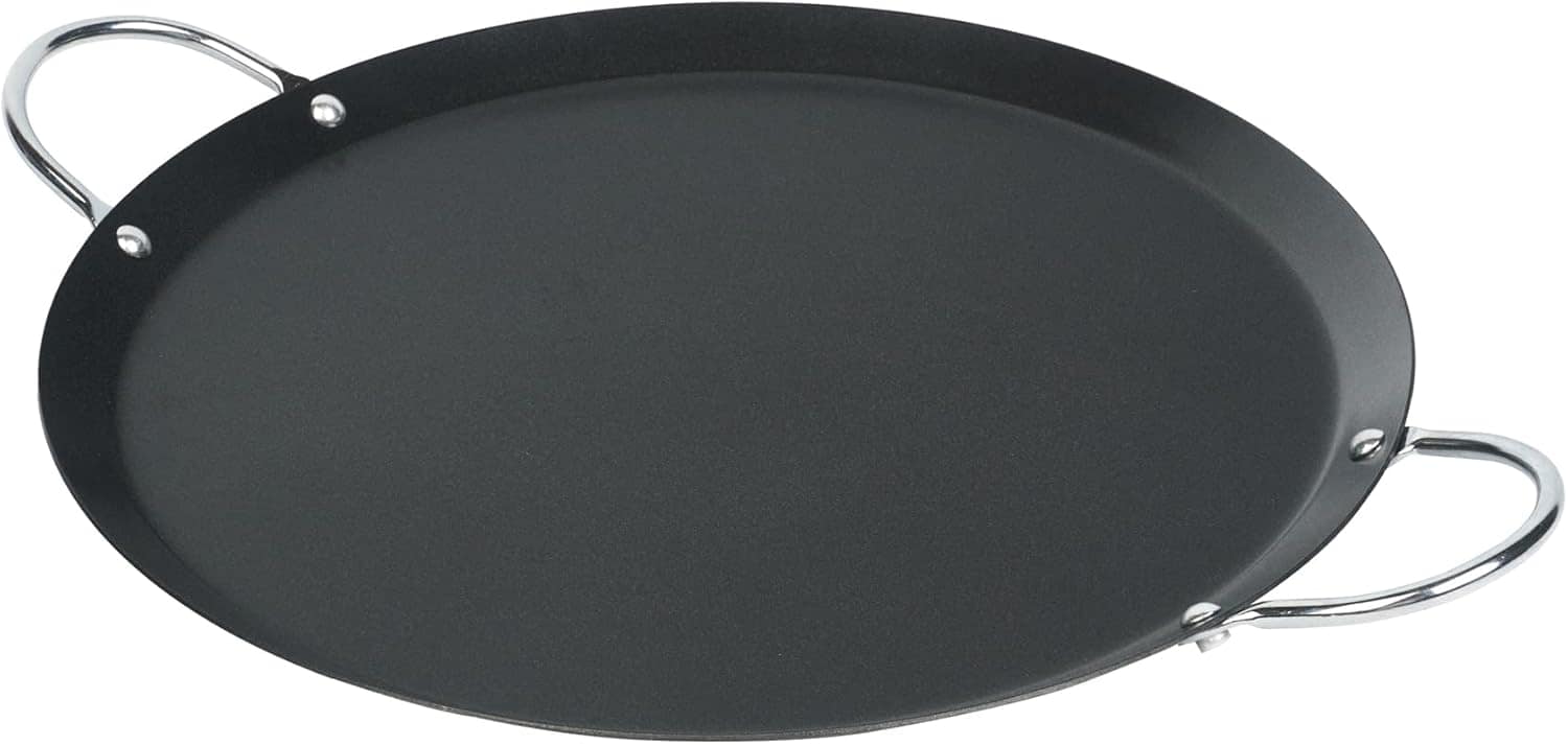 Restaurantware Met Lux Chapa redonda de 28 cm com alça dupla...