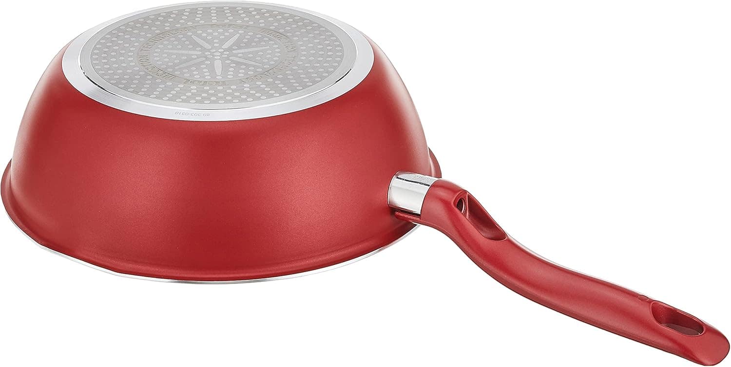 Frigideira Wok Com Indução Tefal So Chef 24cm Vermelha - Image 4