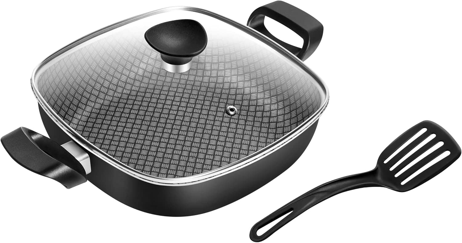 Frigideira Funda N°23 Patolux Antiaderente Clear Coat Preto ...