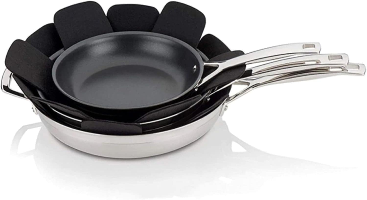 Kit 6 Pçs Protetor Panela Frigideira Travessas Anti Risco p ... - Image 5