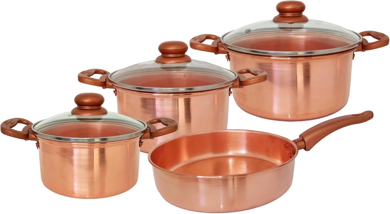 Jogo De Panelas Em Cobre 4 Peças